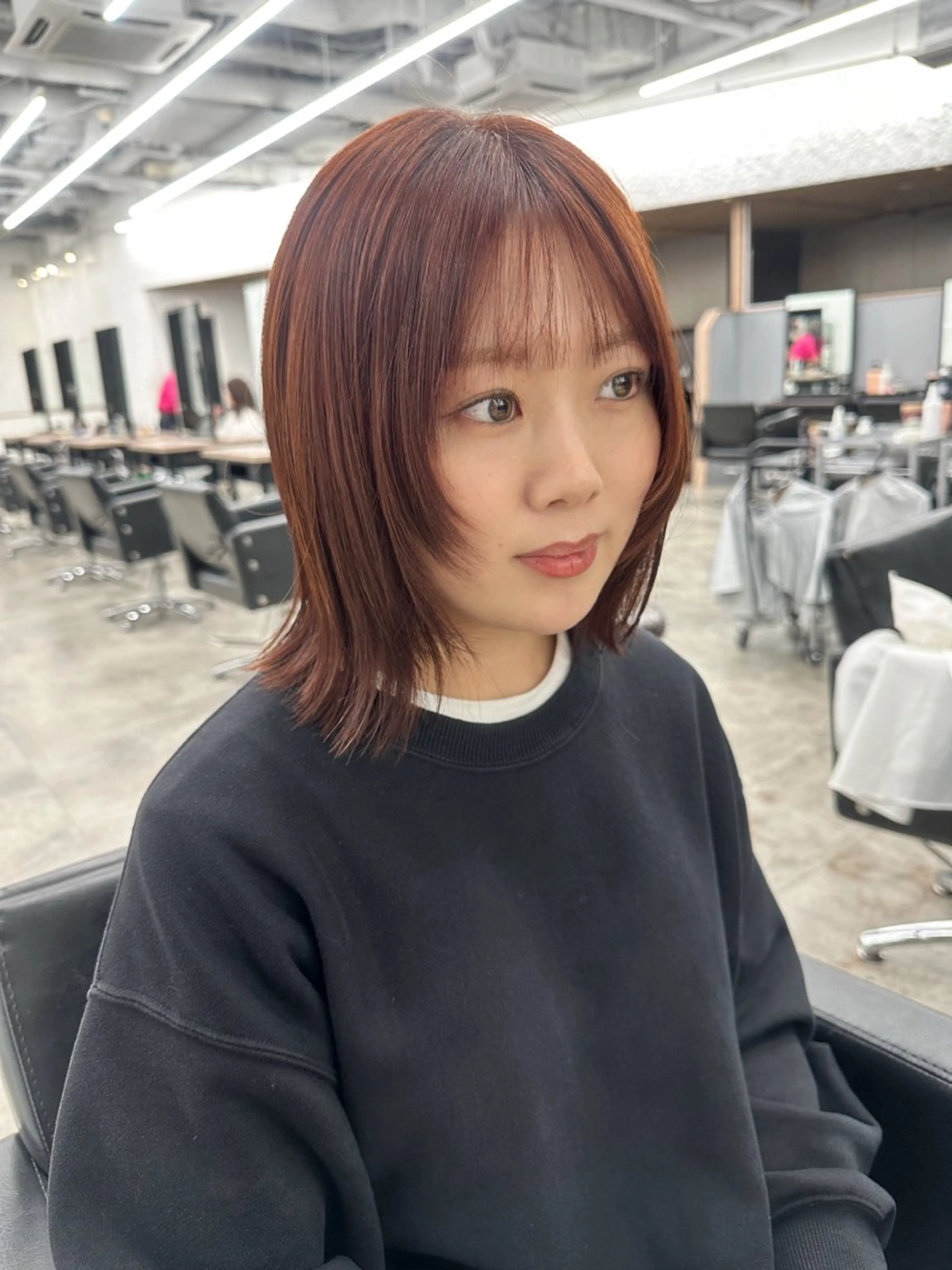 ショート カラー 顔まわりカット/艶髪 カラー✨けいとのヘアスタイル