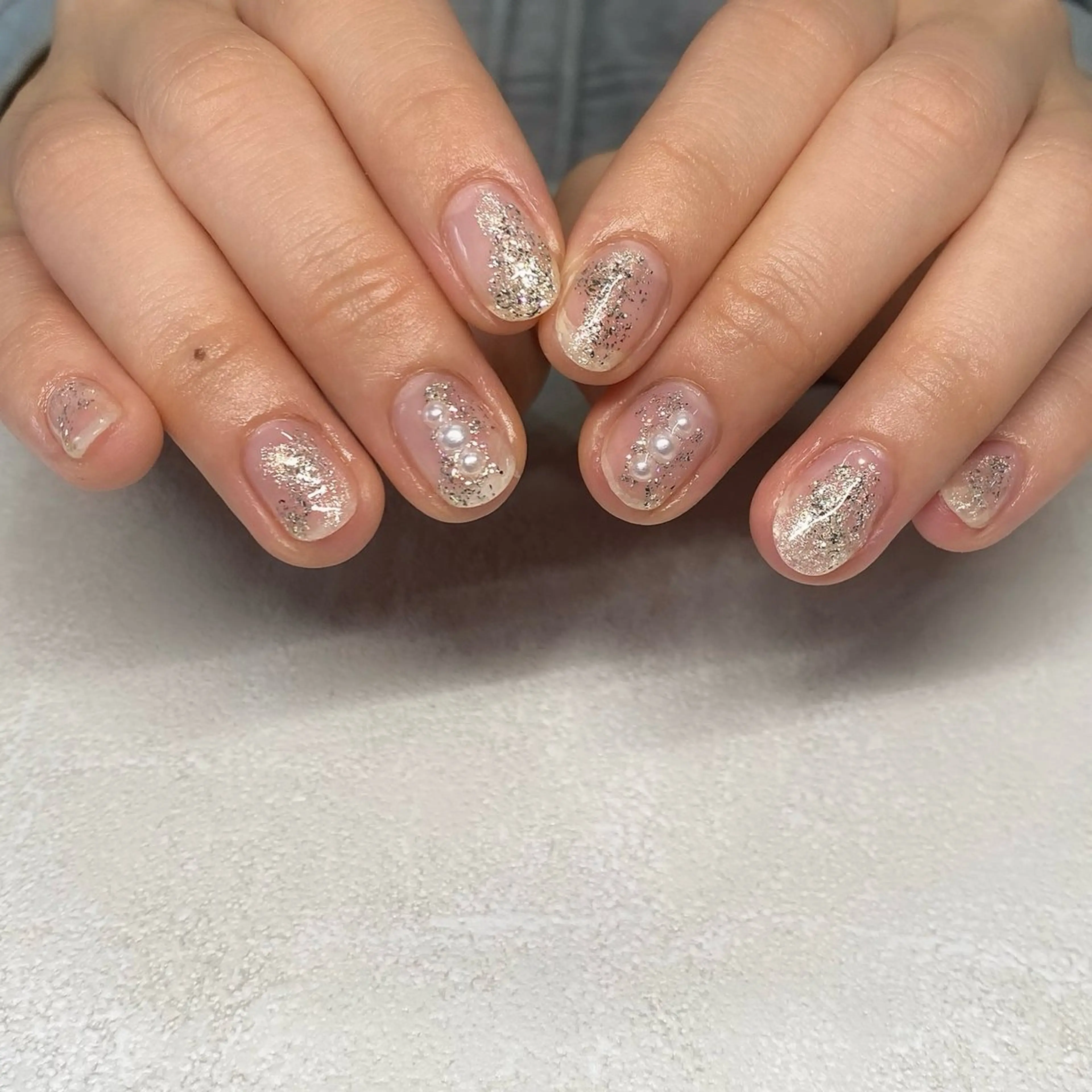 ネイル ニュアンスネイル ハンドネイル KONDO RIHO♡のネイルデザイン