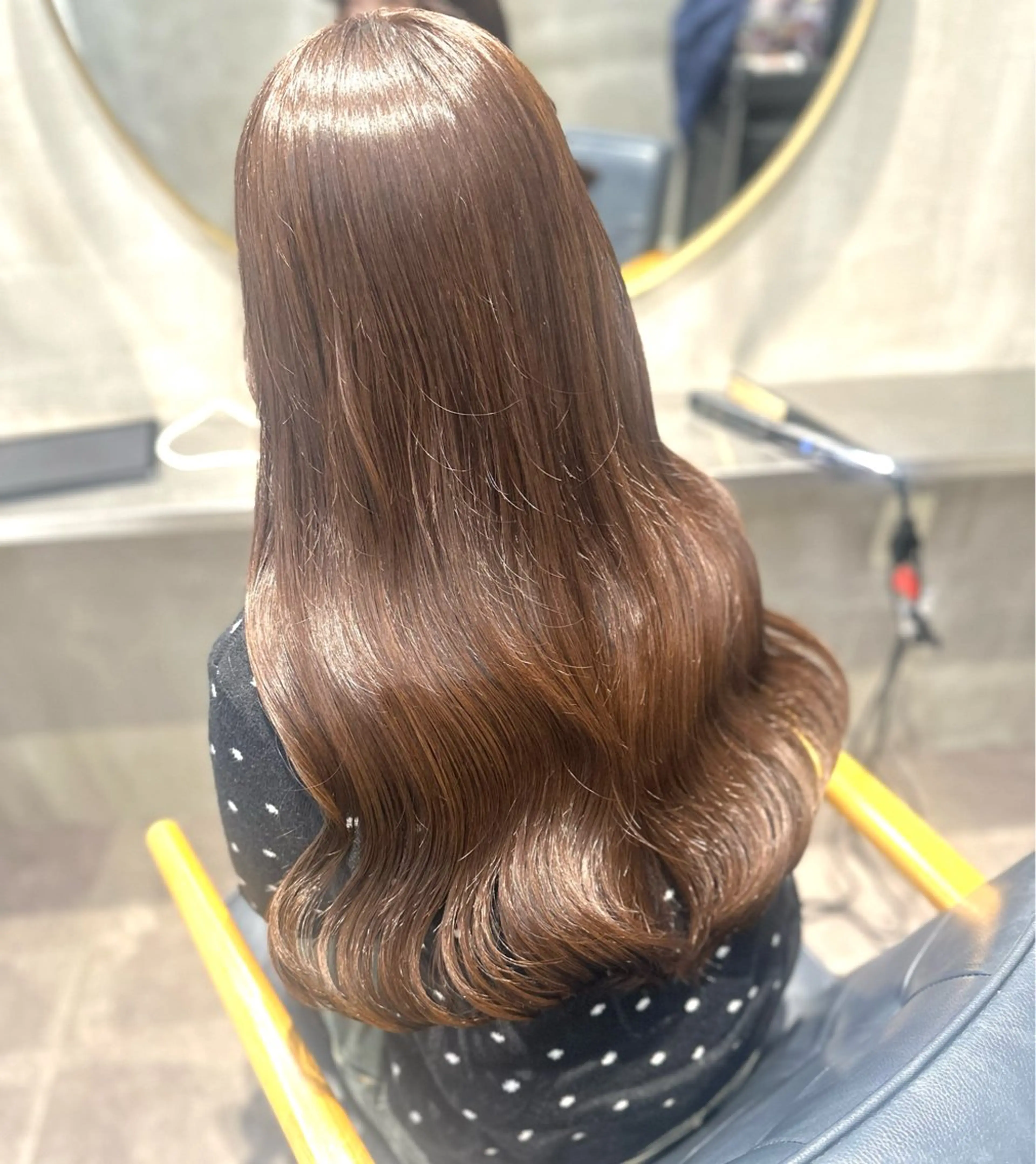 ロング カラー ヘアカラー ︎︎カイ ミズキ 🐰𝜗𝜚のヘアスタイル