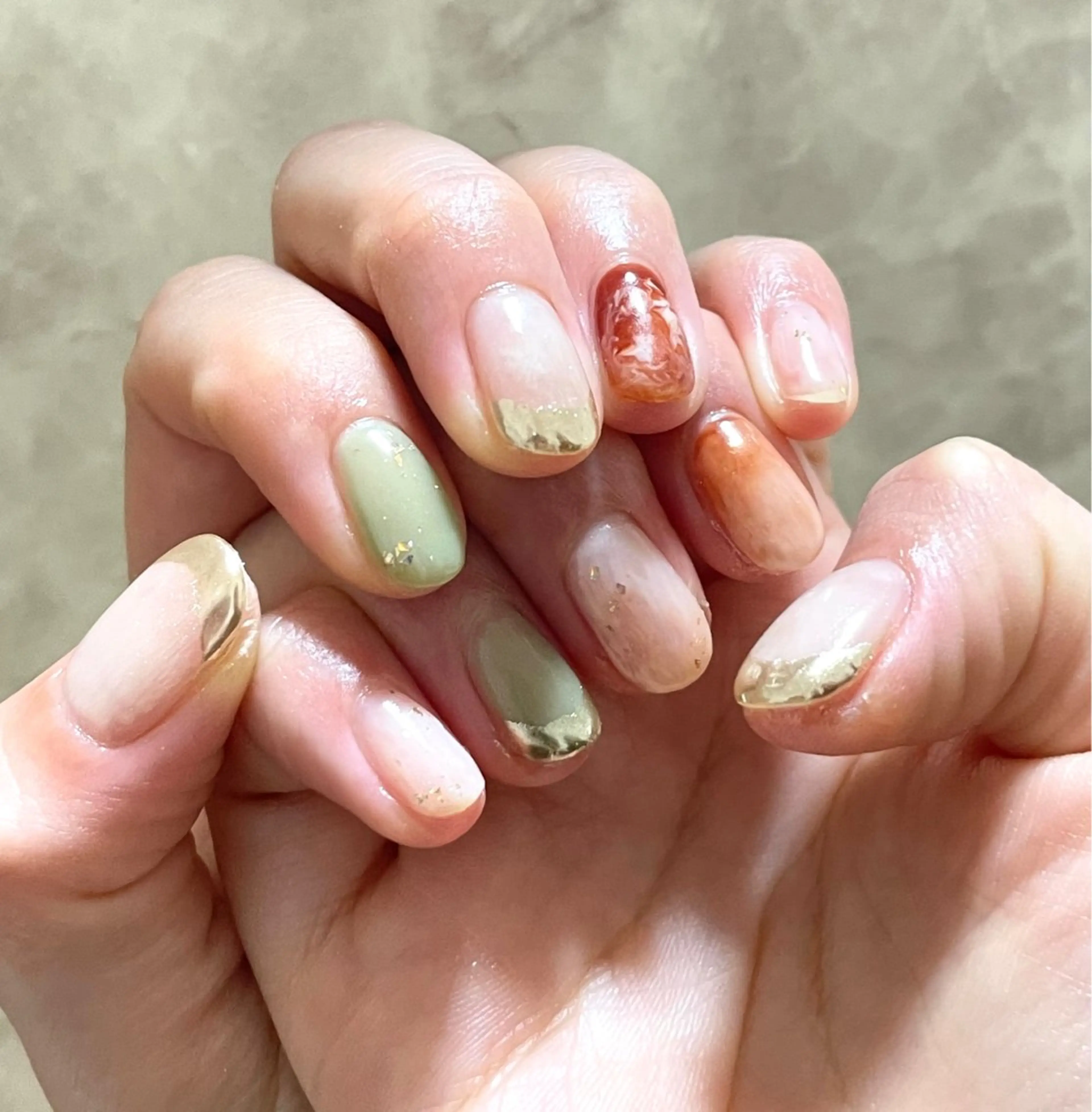 ネイル ニュアンスネイル Liora所属・nail mnのネイルデザイン
