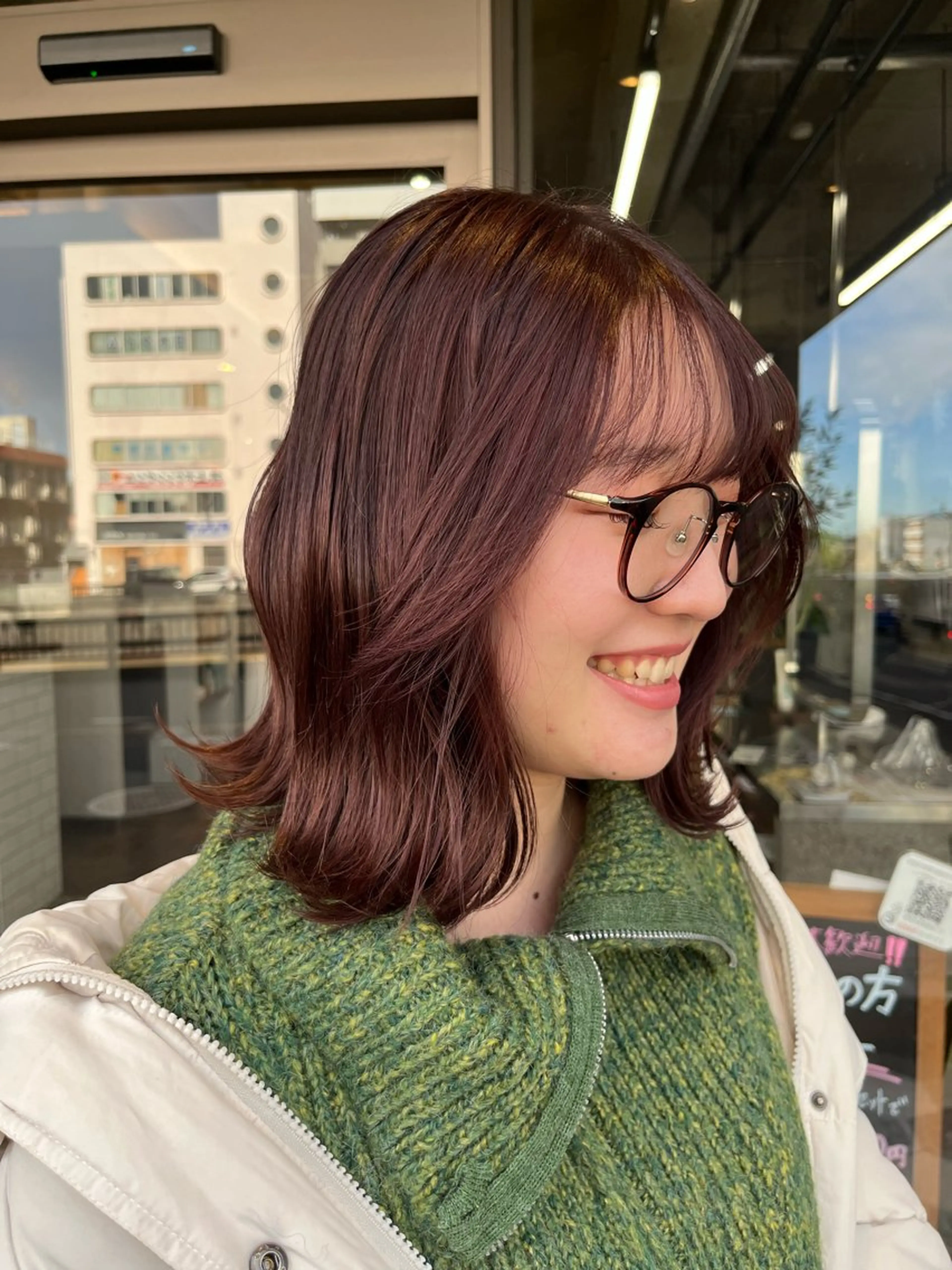 ミディアム 【ショートボブ🤎】 YU-KAのヘアスタイル