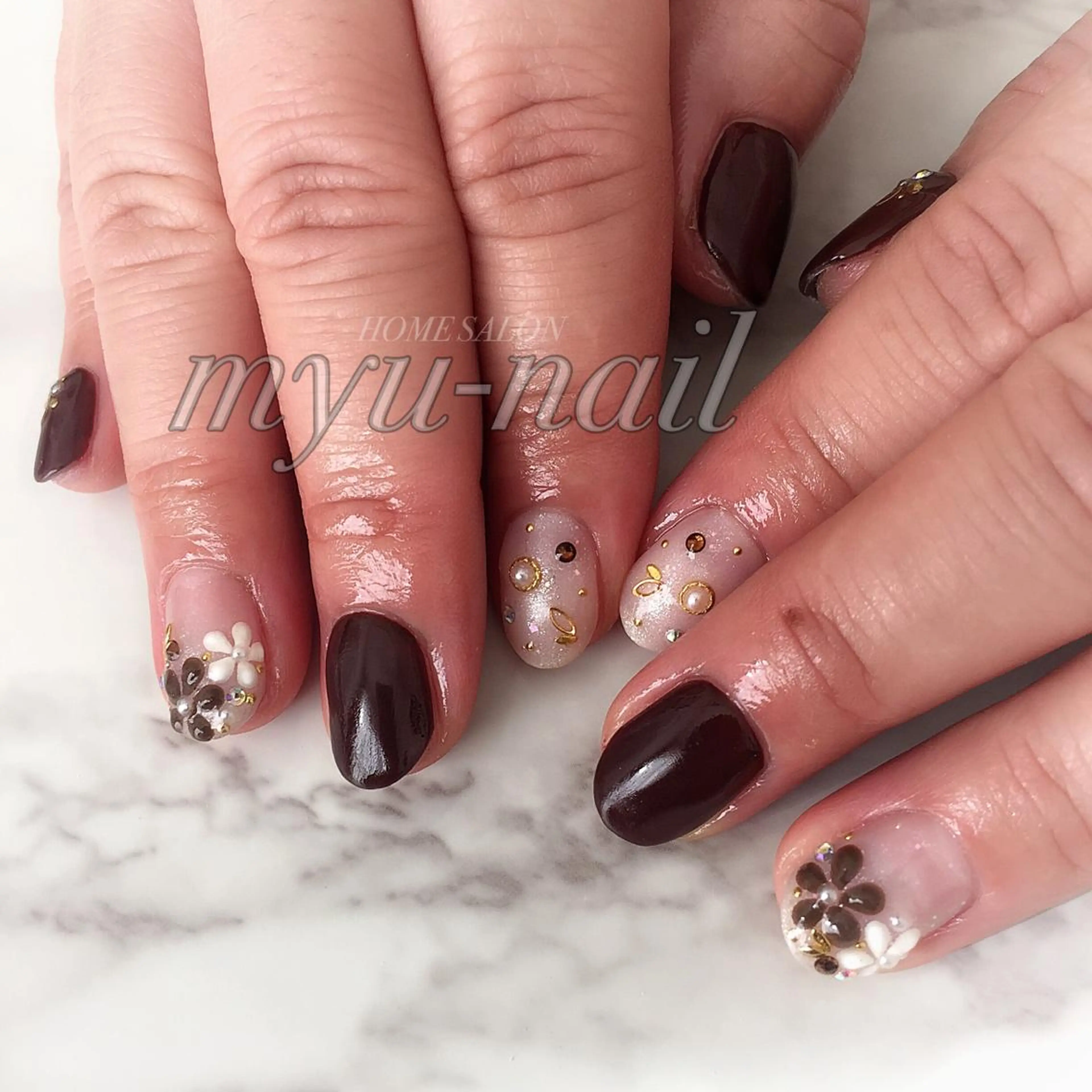 ネイル ホームサロン myu-nailのネイルデザイン