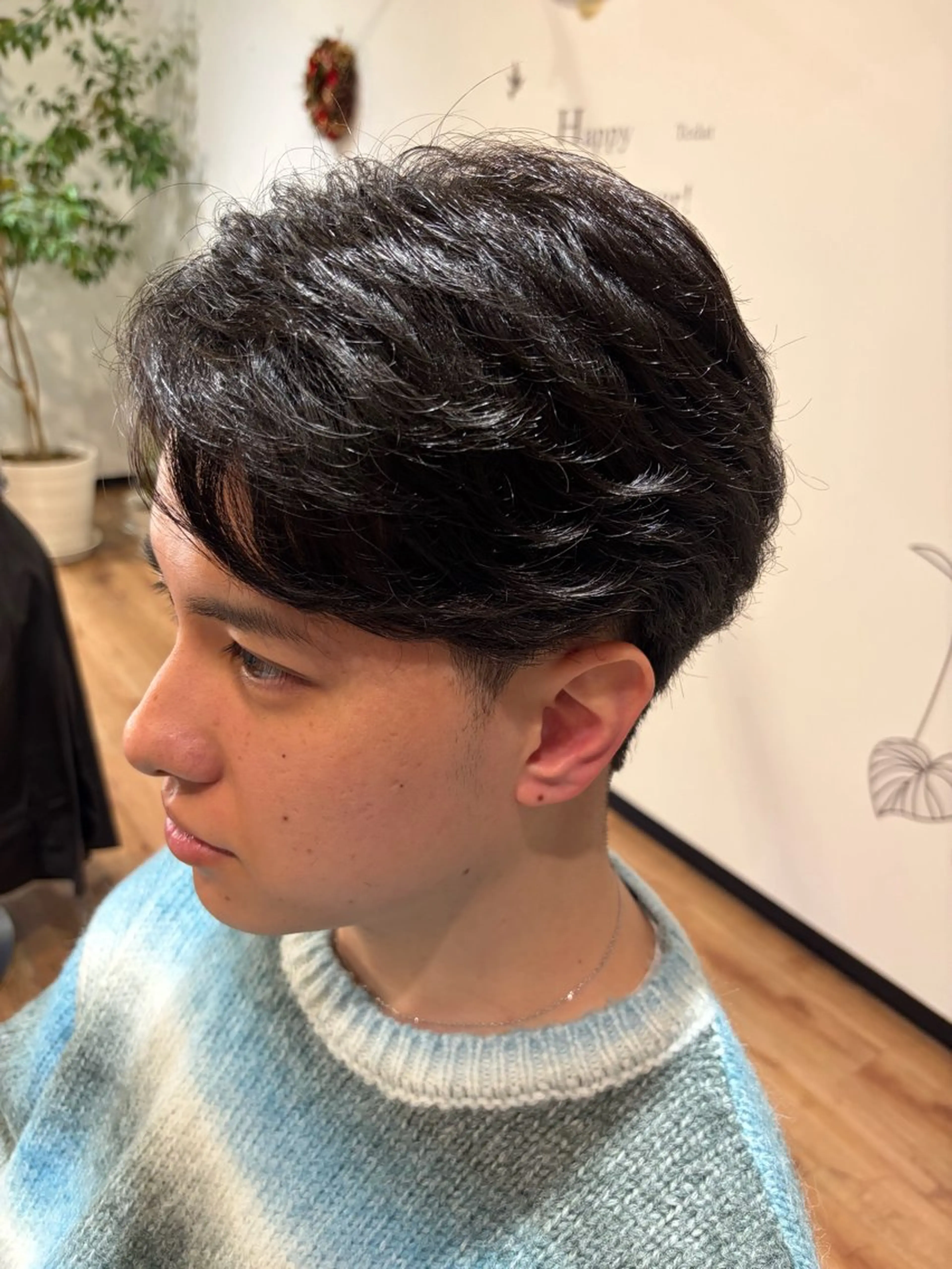 ショート パーマ カット パーマ トリートメント ✨ショート/ボブ 縮毛矯正✨アキラのヘアスタイル