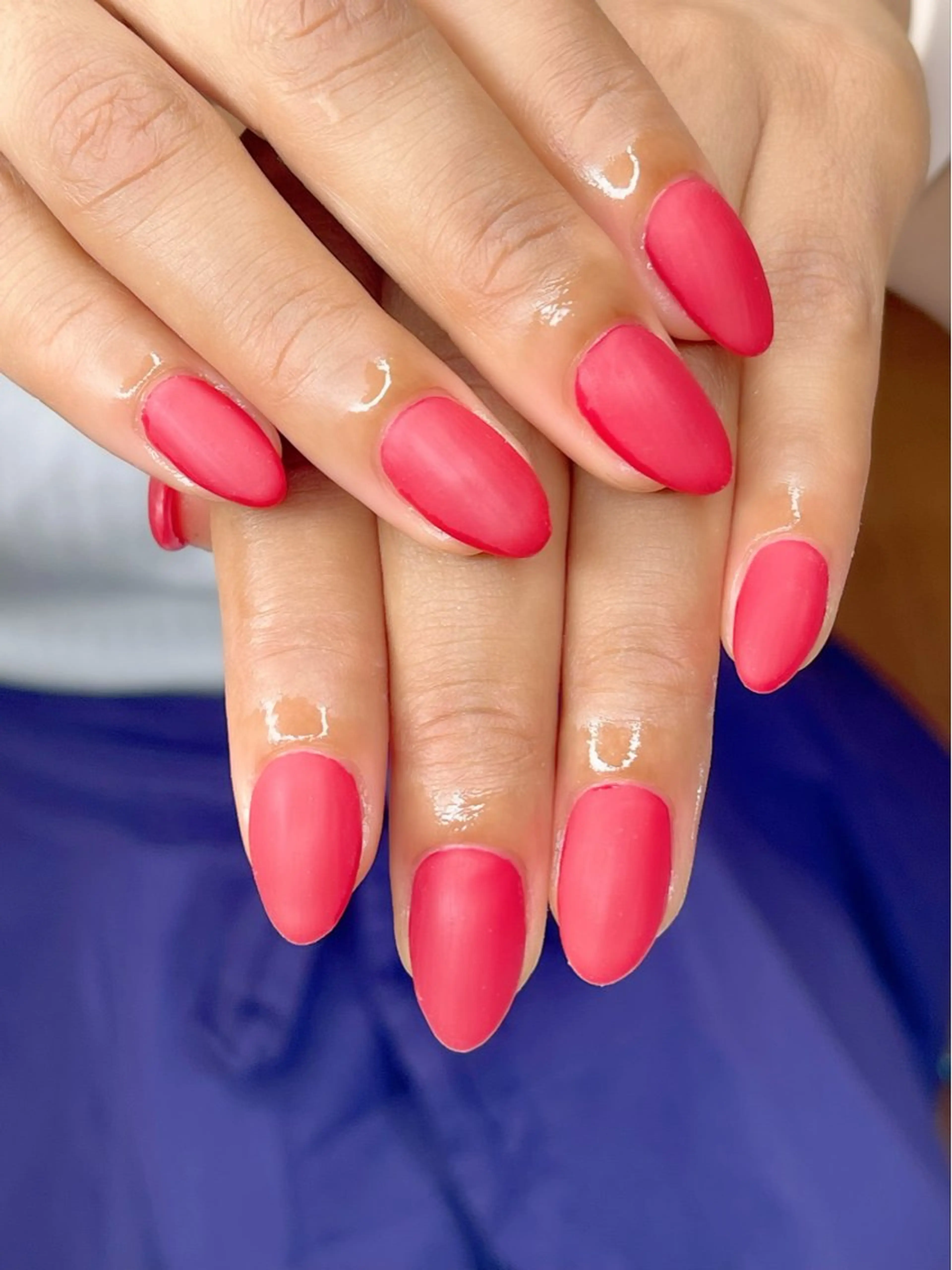 ネイル ジェルネイル マットネイル ワンカラーネイル Bellissima 本厚木店　Likaのネイルデザイン