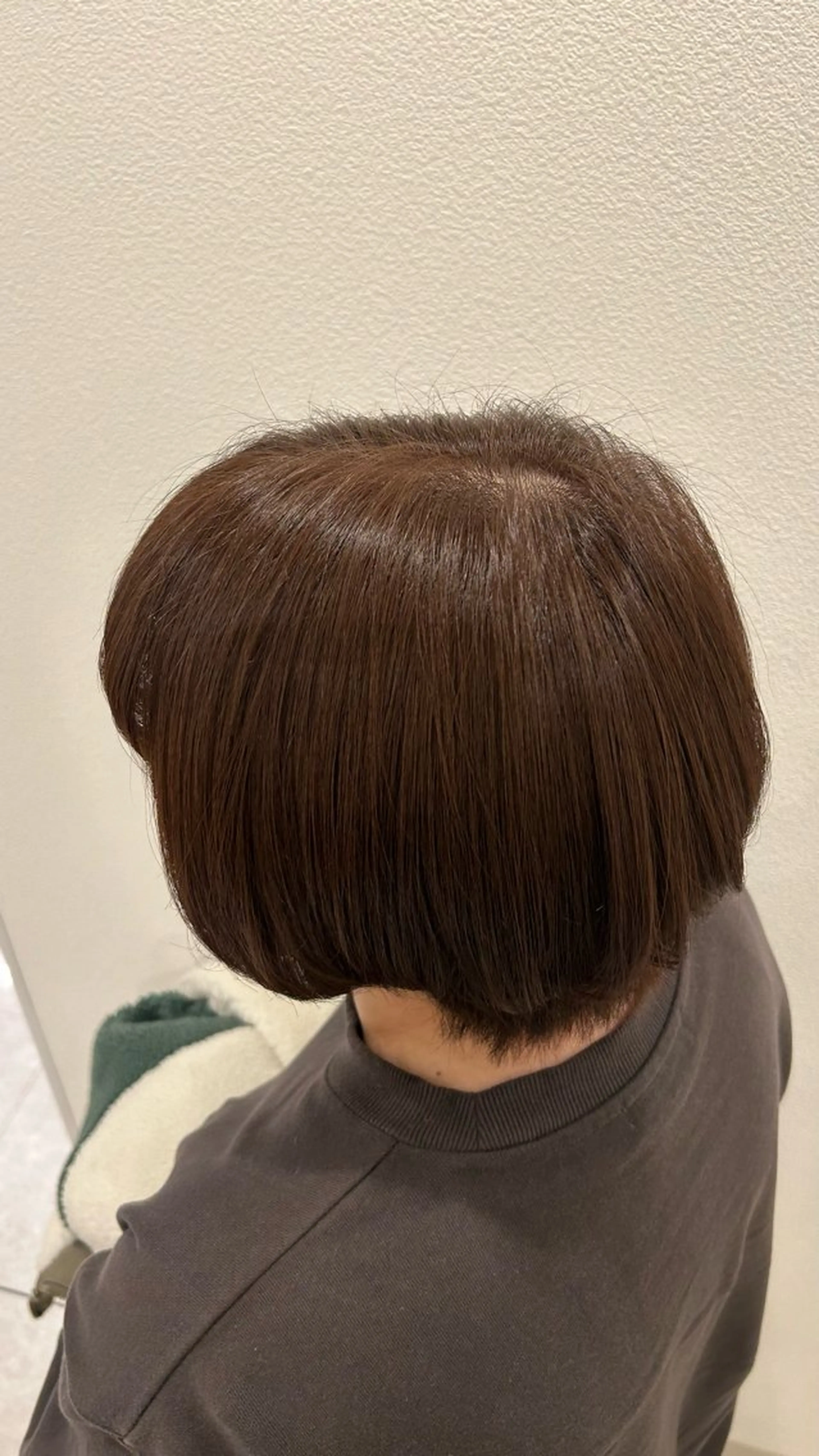 ショート カラー ブリーチ ブラウンカラー ブリーチなしカラー オレンジ オレンジブラウン ヘアカラー サンクエスト みずほ台所属・齋藤 大地のヘアスタイル