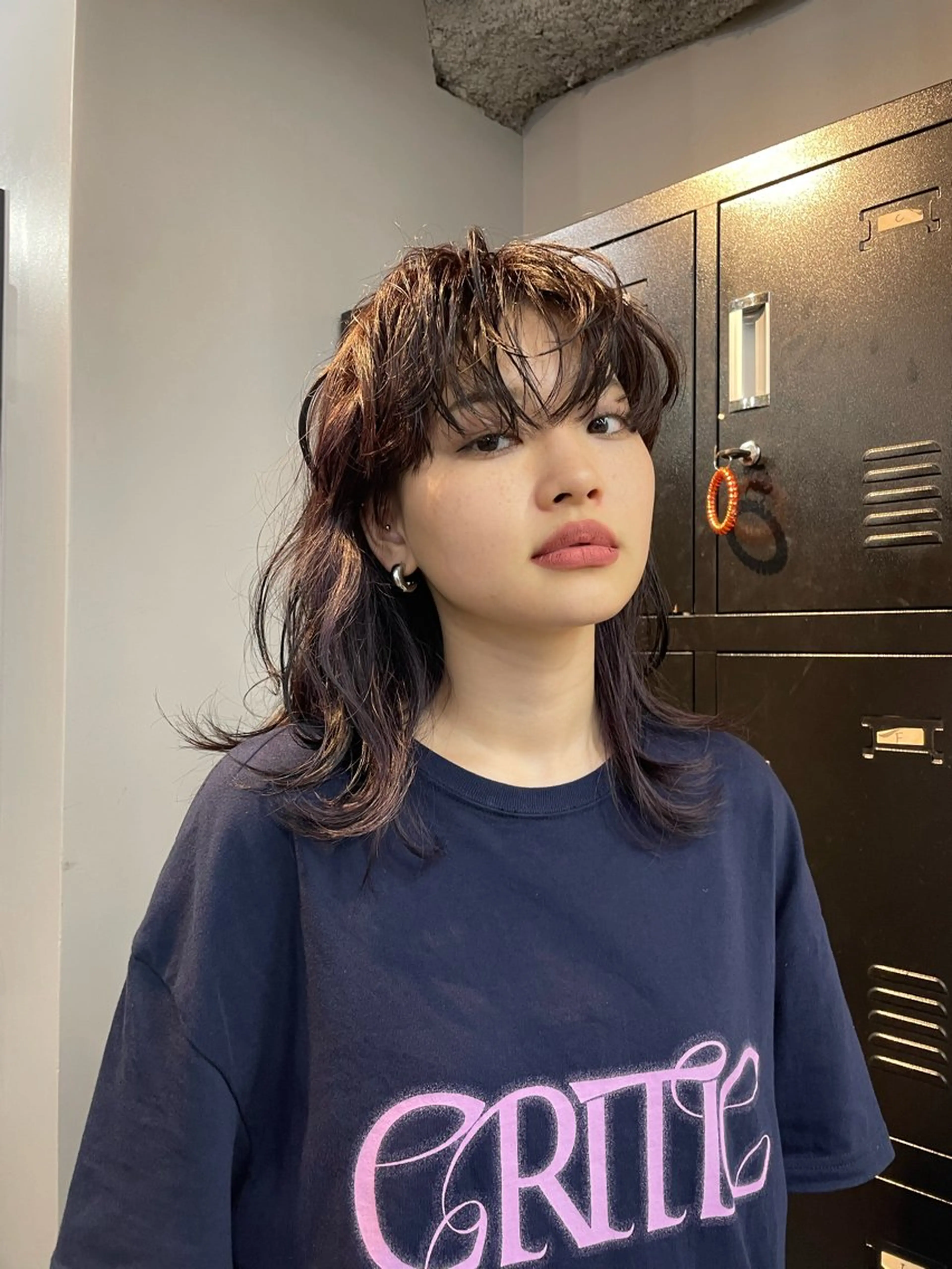 ミディアム カラー ヘアカラー トリートメント Ameri 新宿所属・新宿/透明感カラー/ 髪質改善/桜良のヘアスタイル