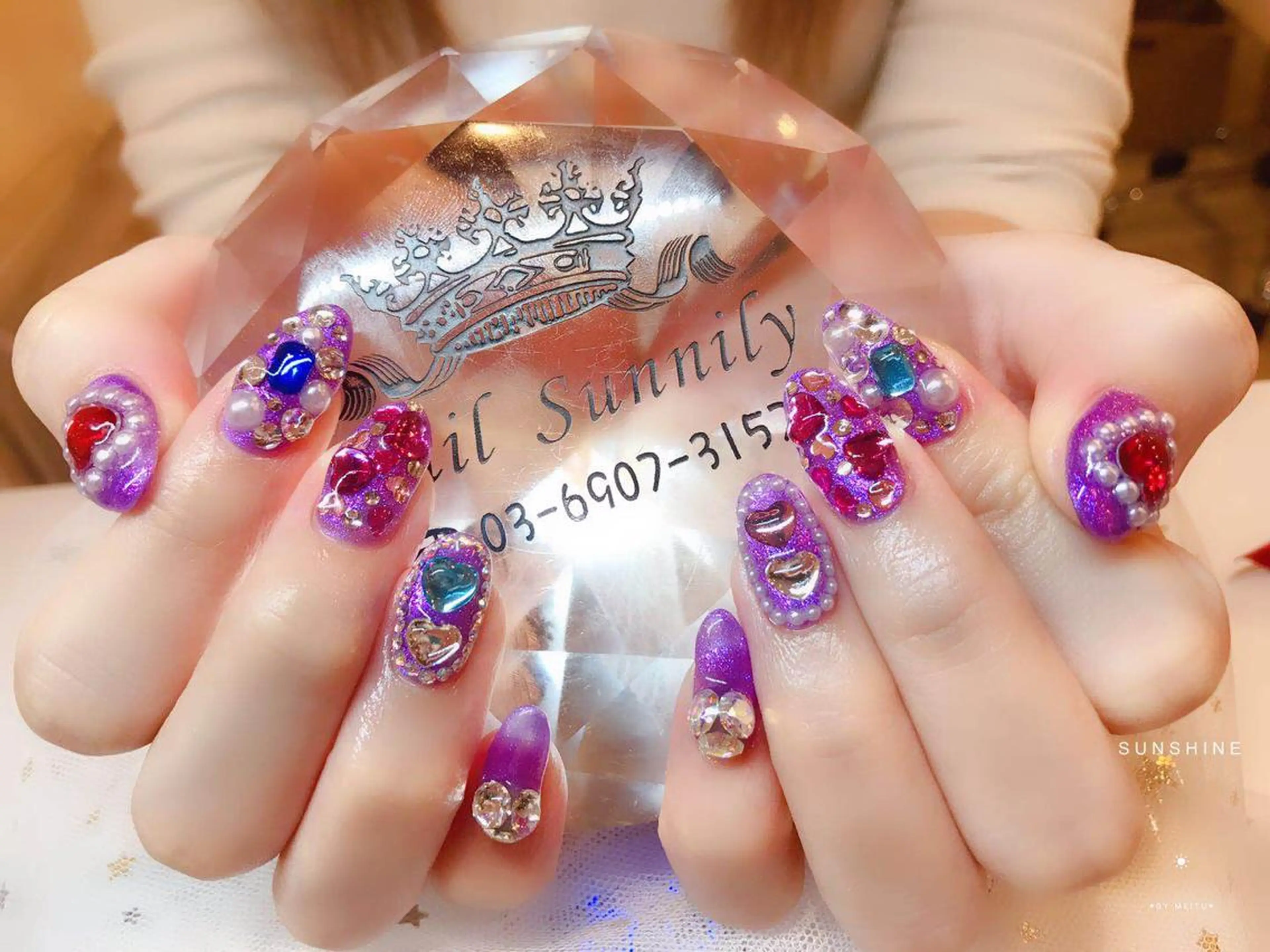 ネイル 長さだし専門店 M2　rikaのネイルデザイン