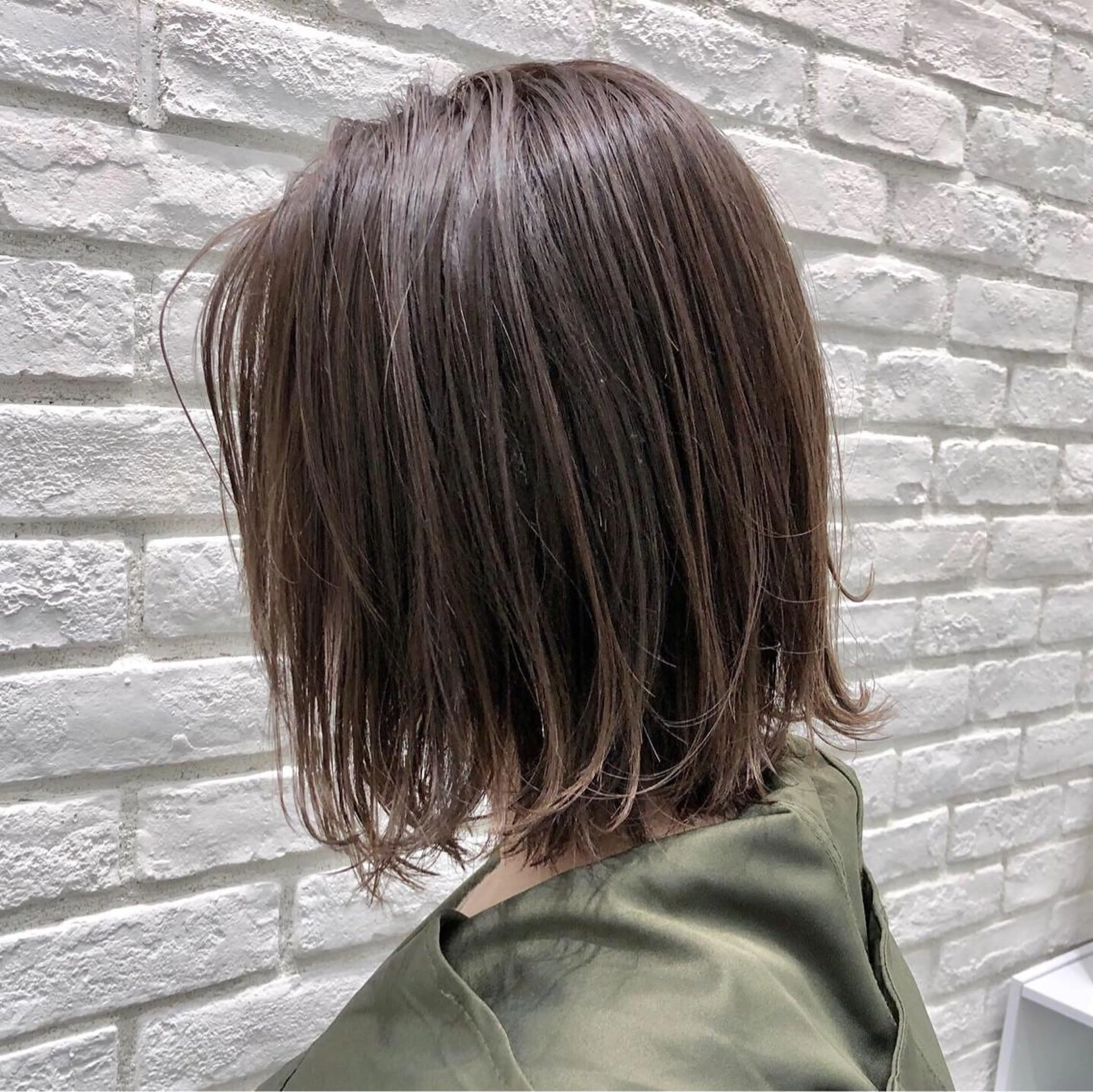 ショート アッシュ ボブ カット ヘアカラー トリートメント 🤍美髪改善職人🤍 高橋　臣介 店長のヘアスタイル