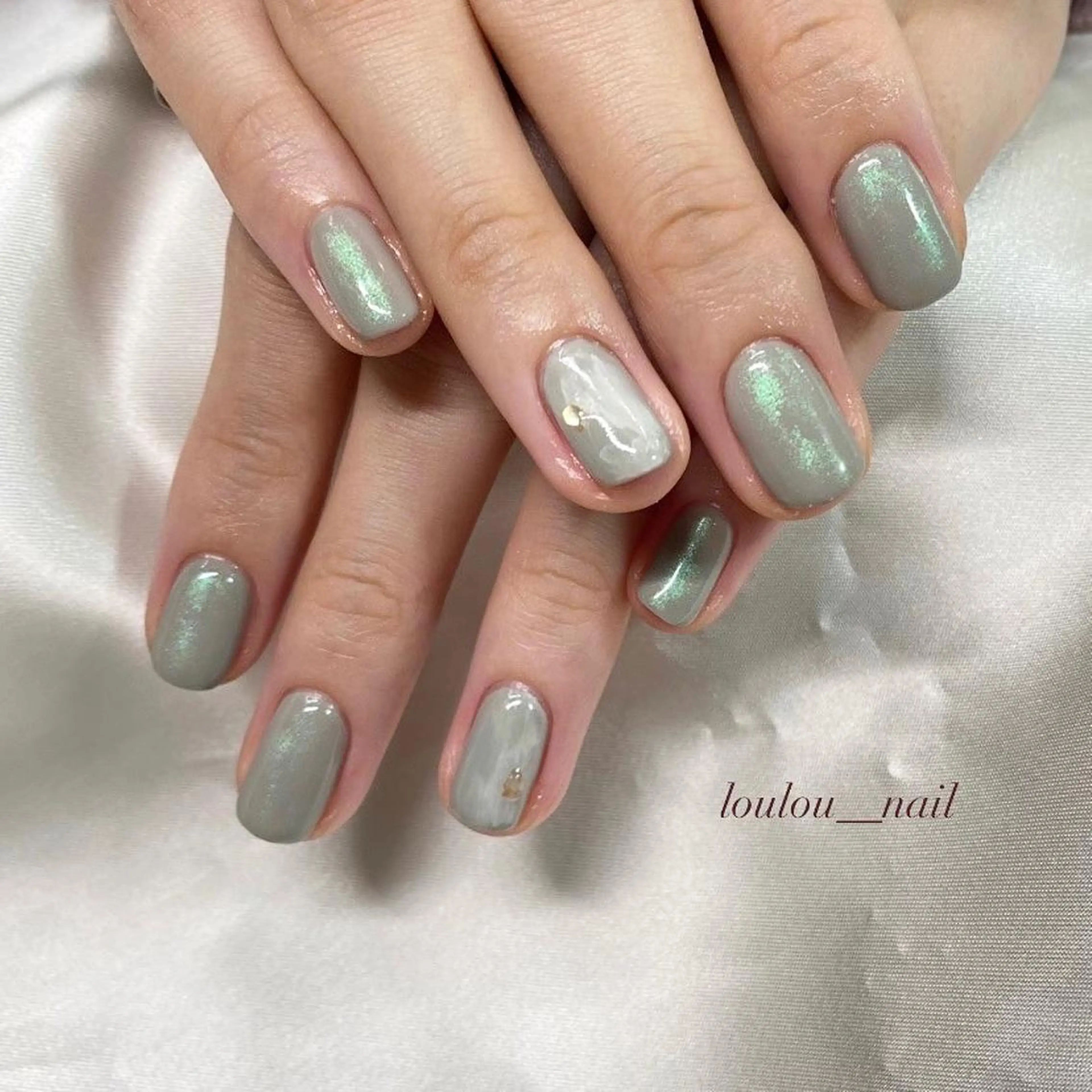 ネイル ニュアンスネイル loulou   _nail所属・葛西 知佳のネイルデザイン