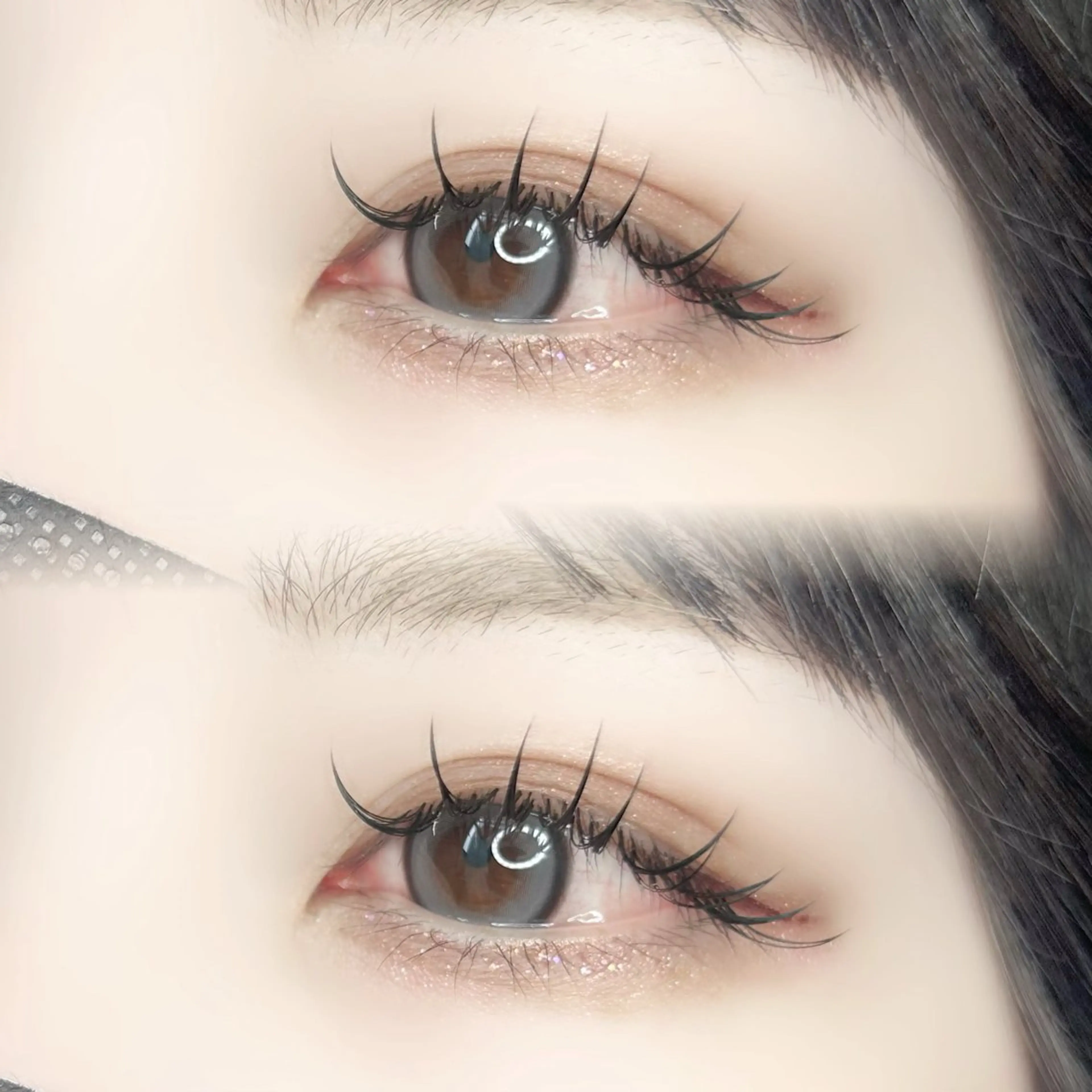 マツエク・マツパ 束感まつ毛 ナチュラル マツエク MIRUS町田店 NANAのマツエク・マツパデザイン