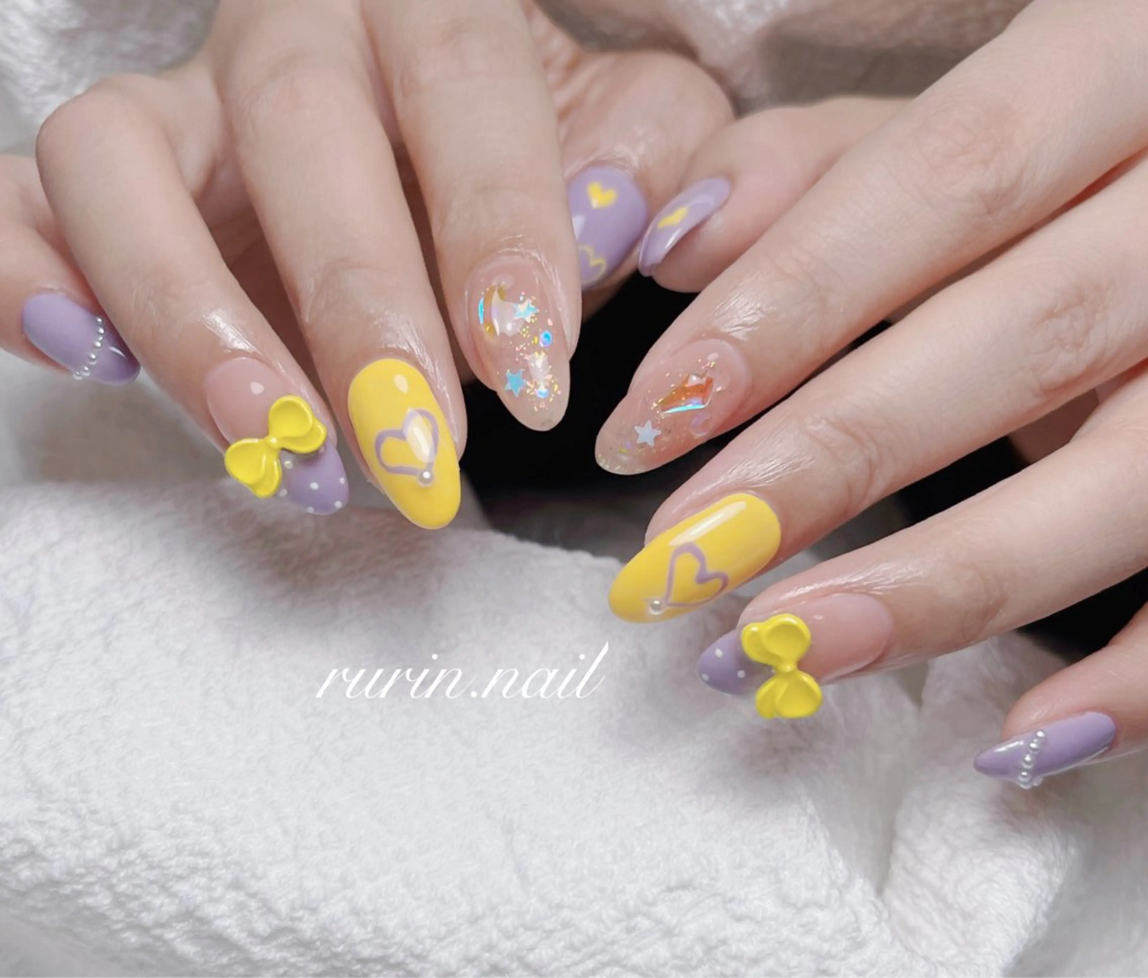 ネイル ハンドネイル ルリン サロン💅のネイルデザイン