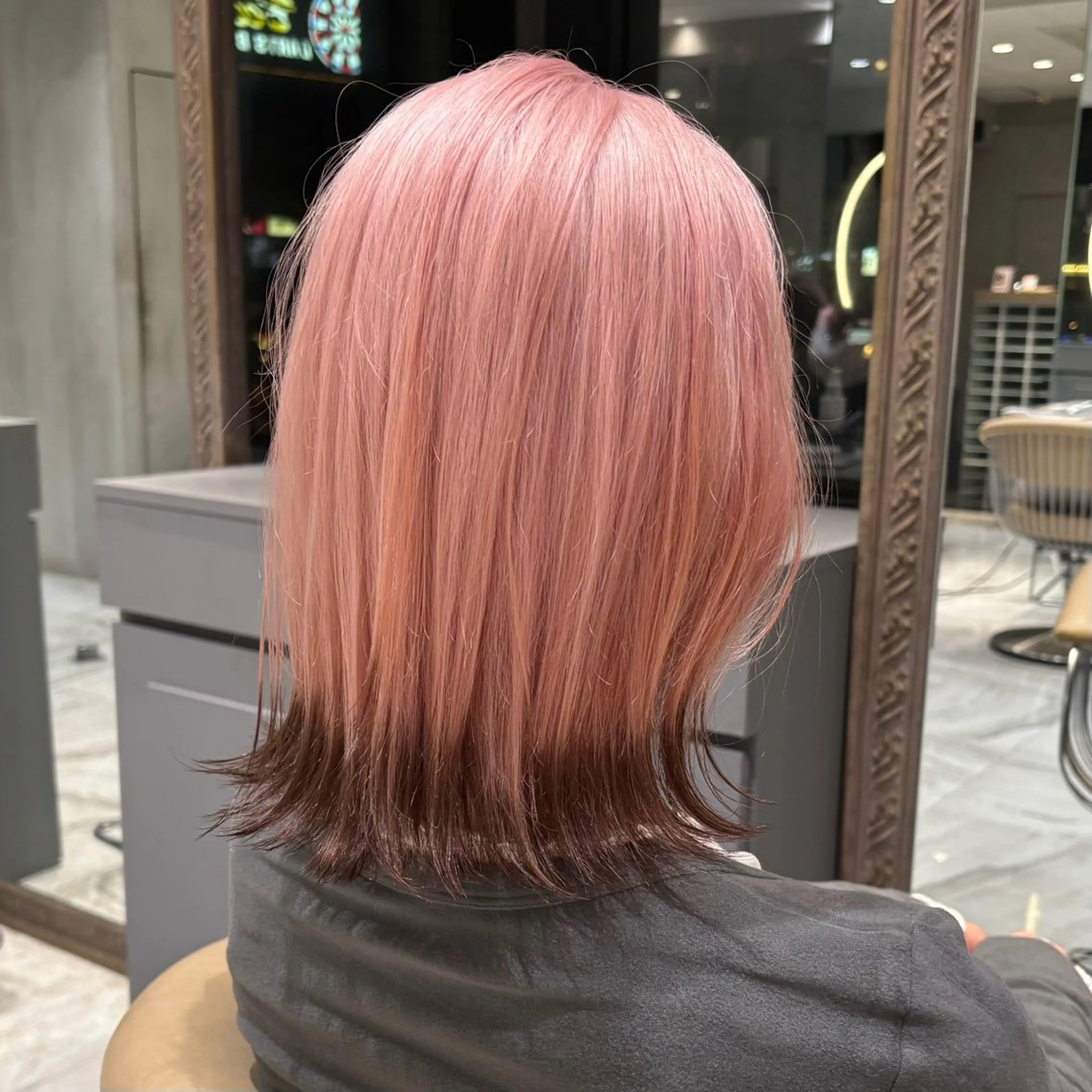 ミディアム カラー Ma cherie by Lond所属・ハイトーン/ ブリーチAikaのヘアスタイル