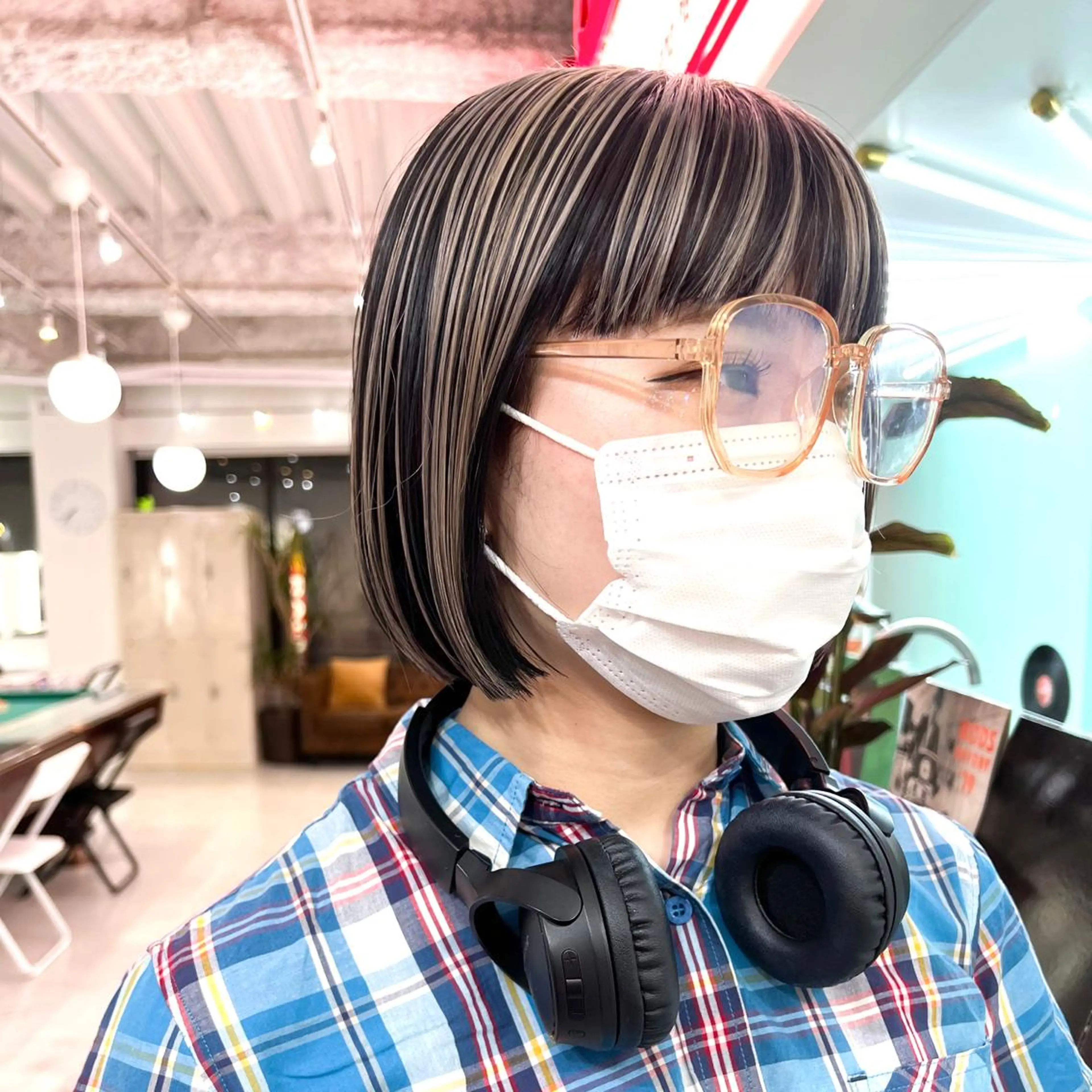 ショート カラー トレンドボブ /ミリヤのヘアスタイル