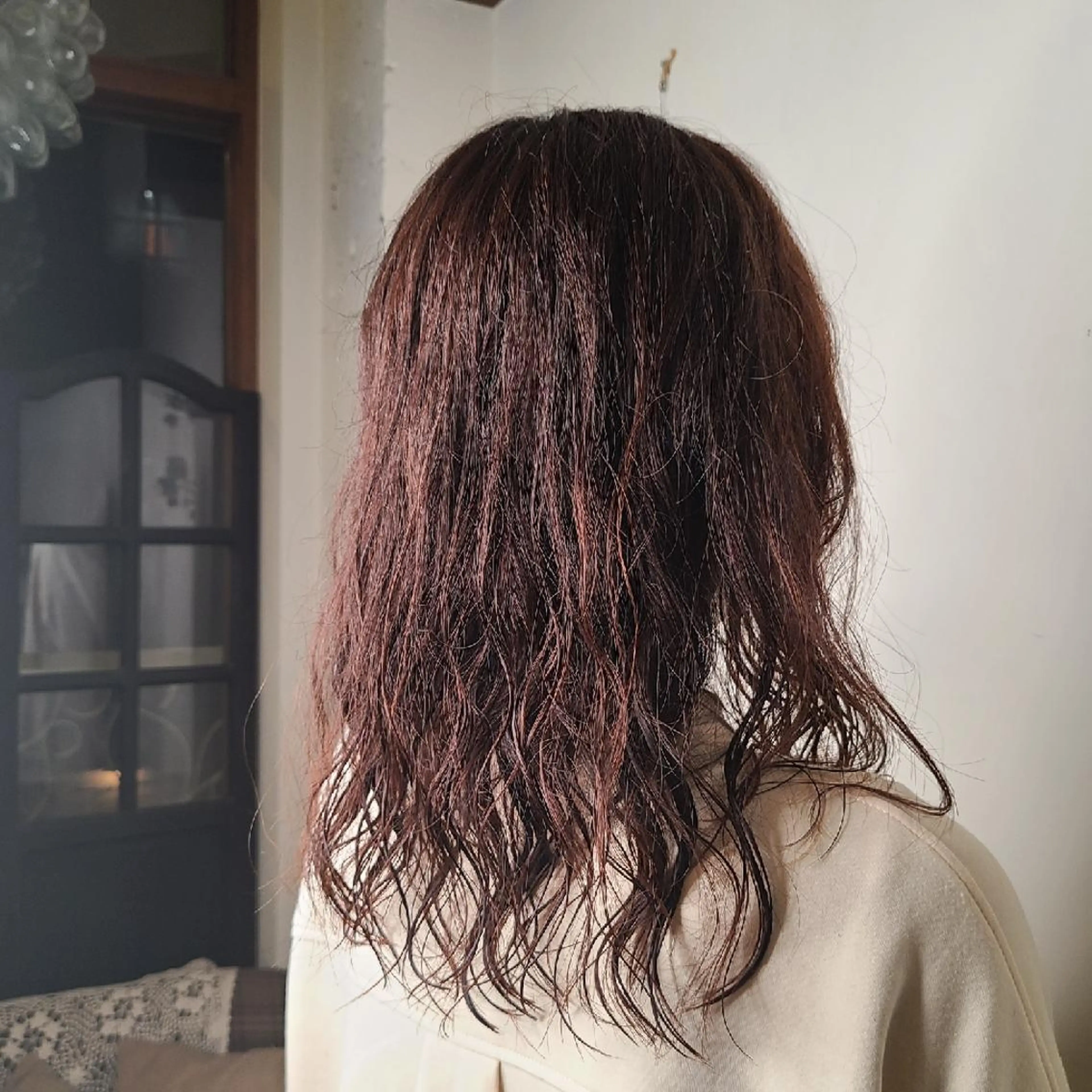 セミロング パーマ セミロングパーマ Hazumi Ayanoのヘアスタイル