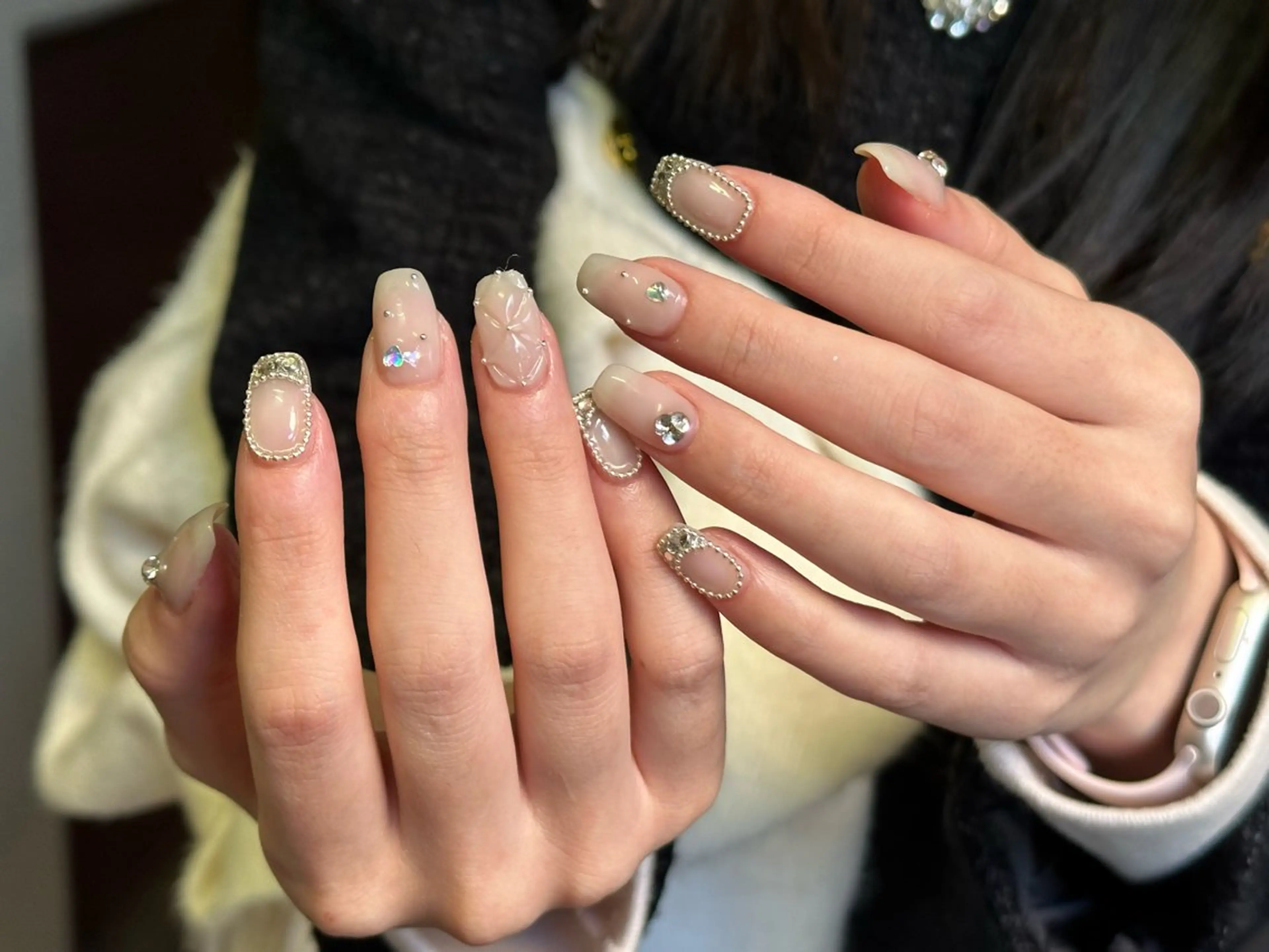 ネイル ハンドネイル ハンドケア 🍑 momo_nailのネイルデザイン