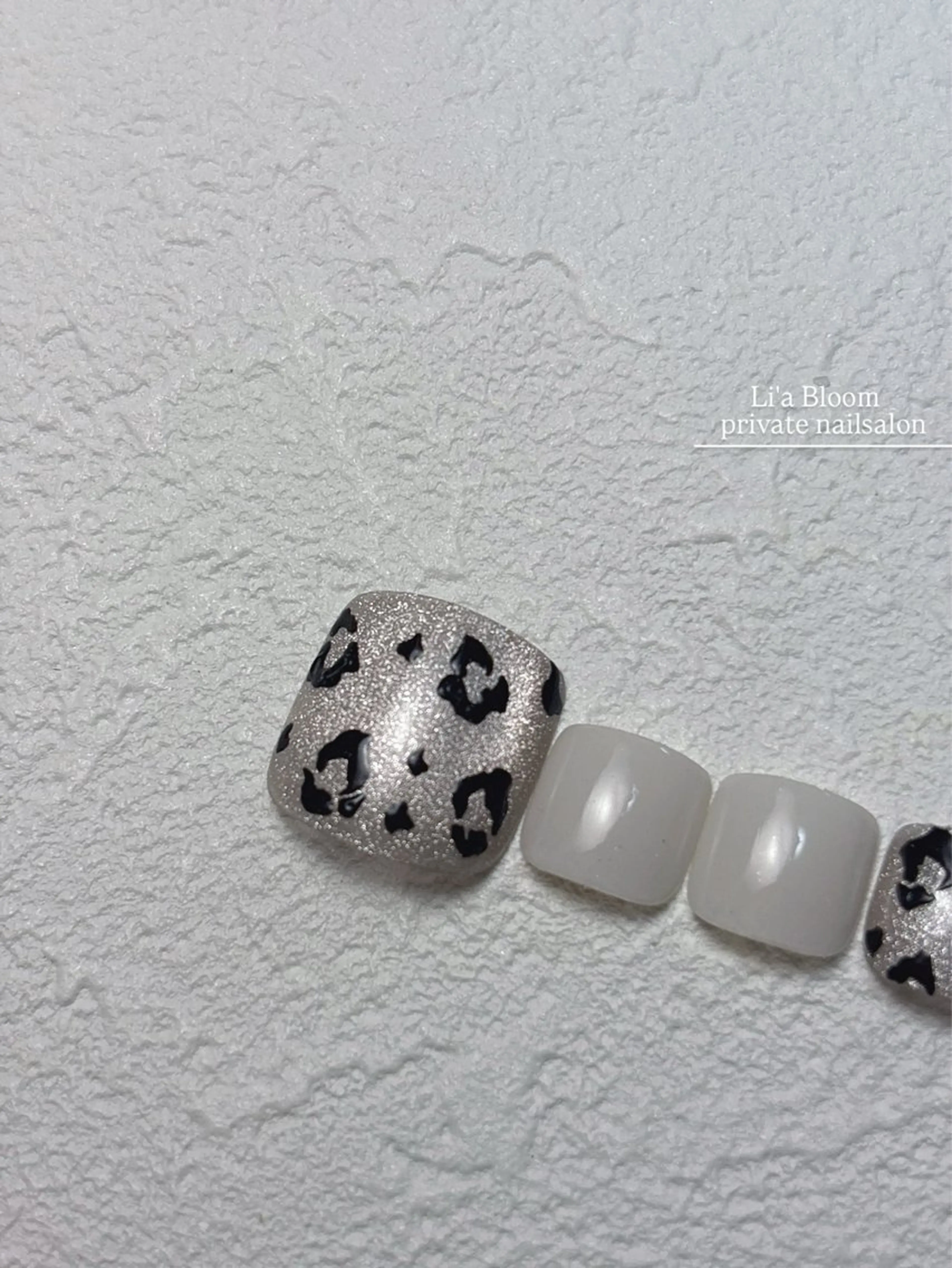 ネイル フットネイル Li'a Bloom所属・🦋🤍 madoka🤍のネイルデザイン