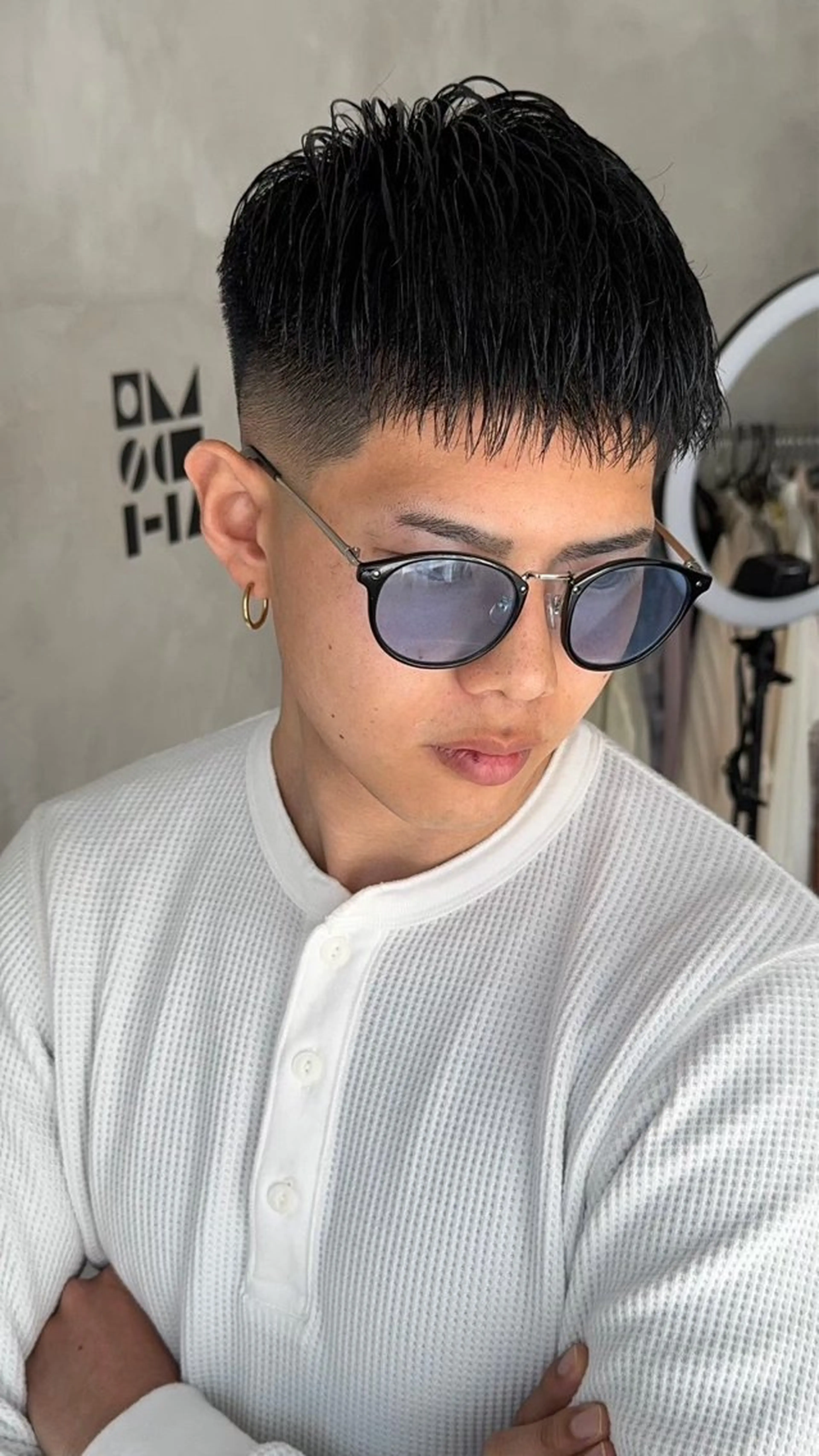 メンズ 艶レイヤー🍊 加藤隆也のヘアスタイル