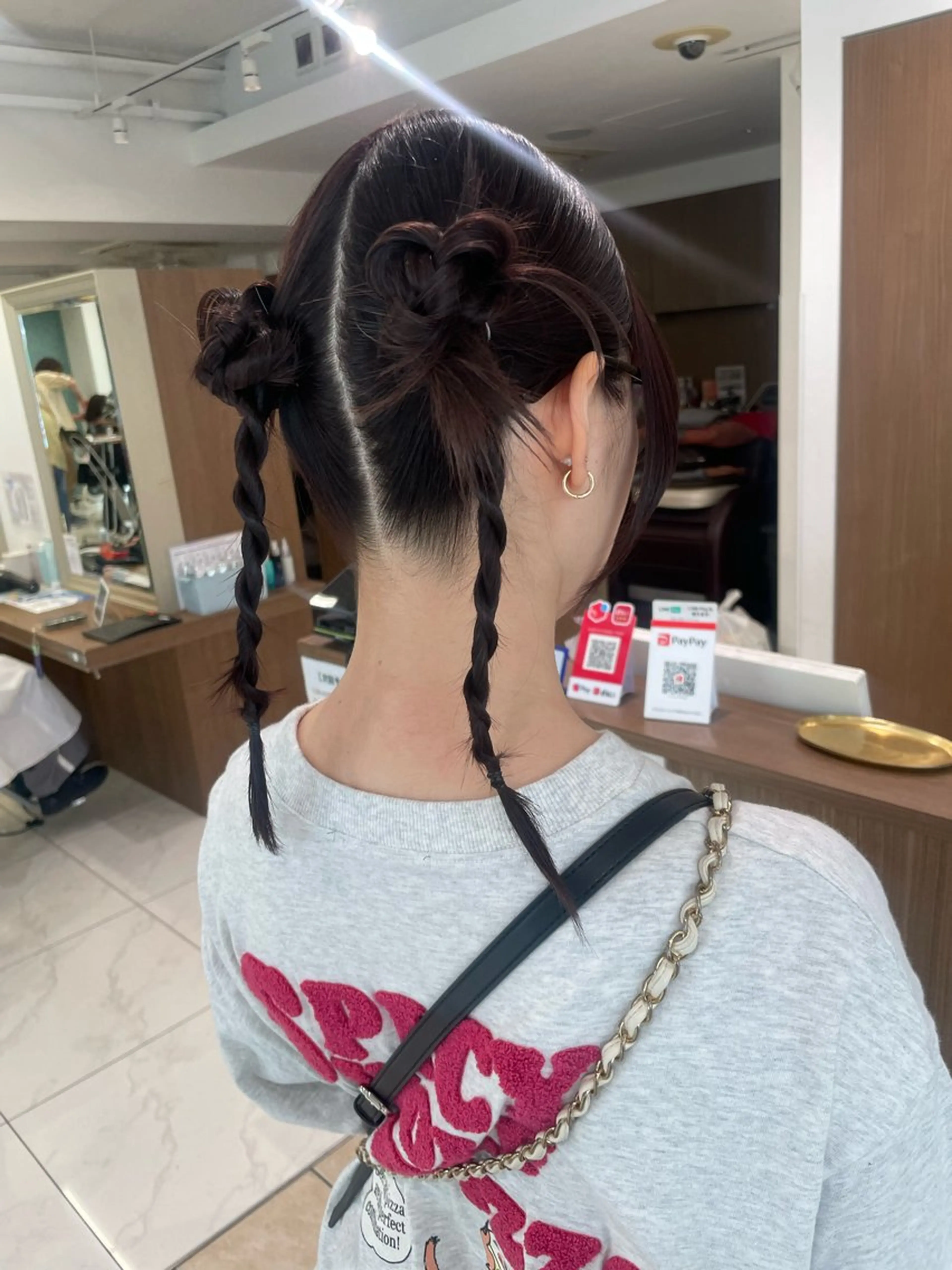 ヘアアレンジ ヘアセット 福島成美/髪質改善 縮毛矯正/カラーのヘアスタイル