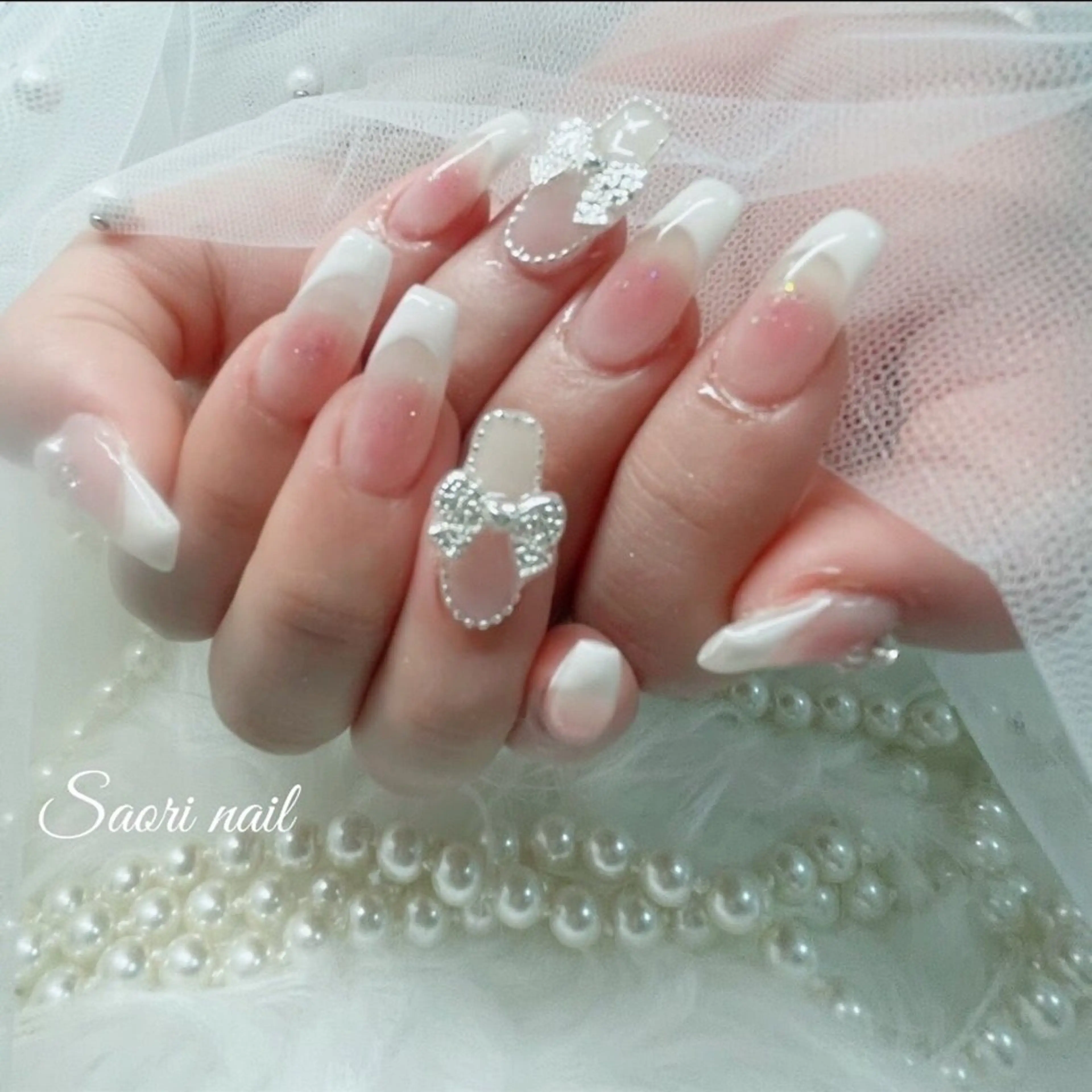 ネイル 長さだし特化サロン SAORINAILのネイルデザイン