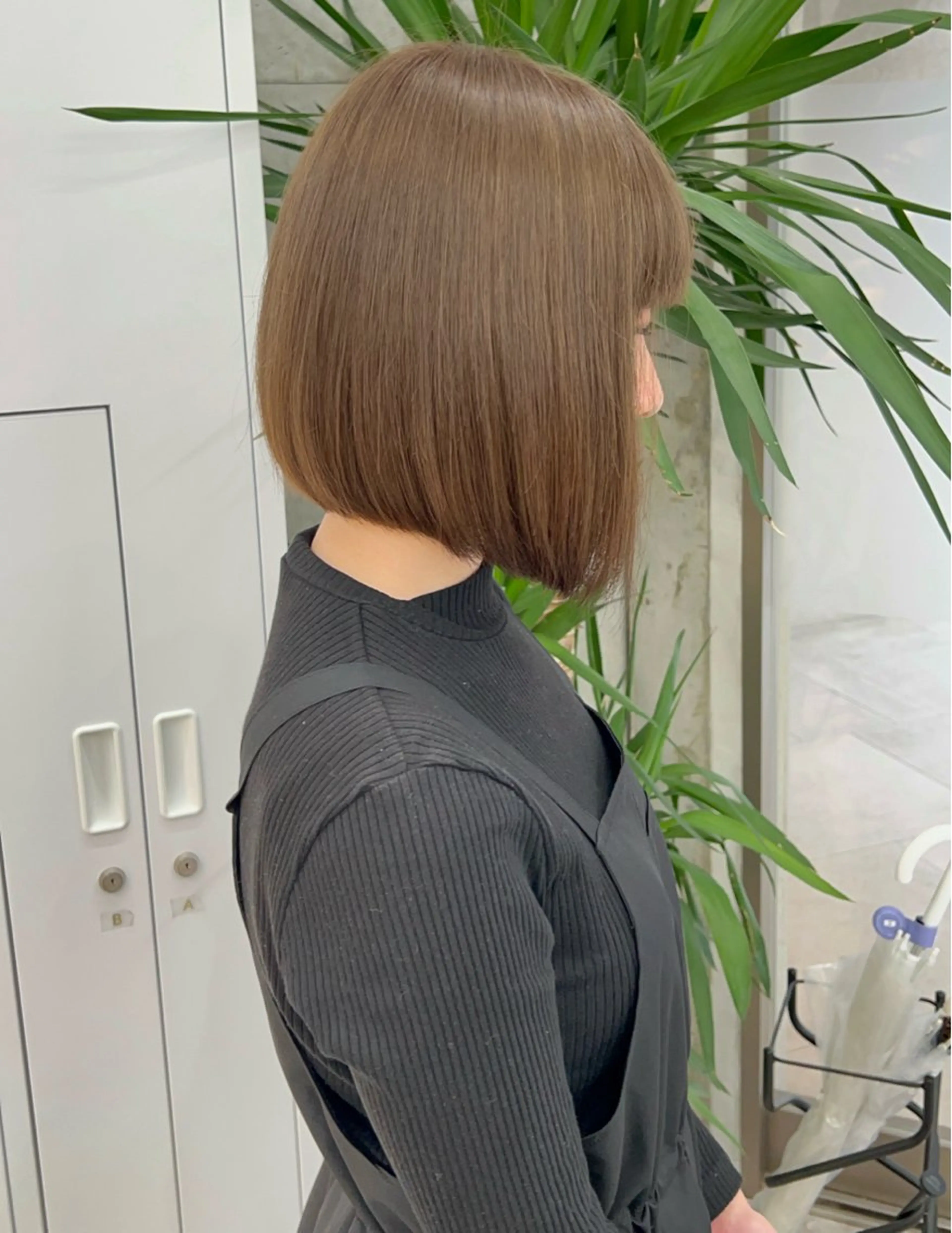 ショート ボブ 顔周りカット 苗代萌/ぷるツヤ髪 🫧／レイヤーカットのヘアスタイル