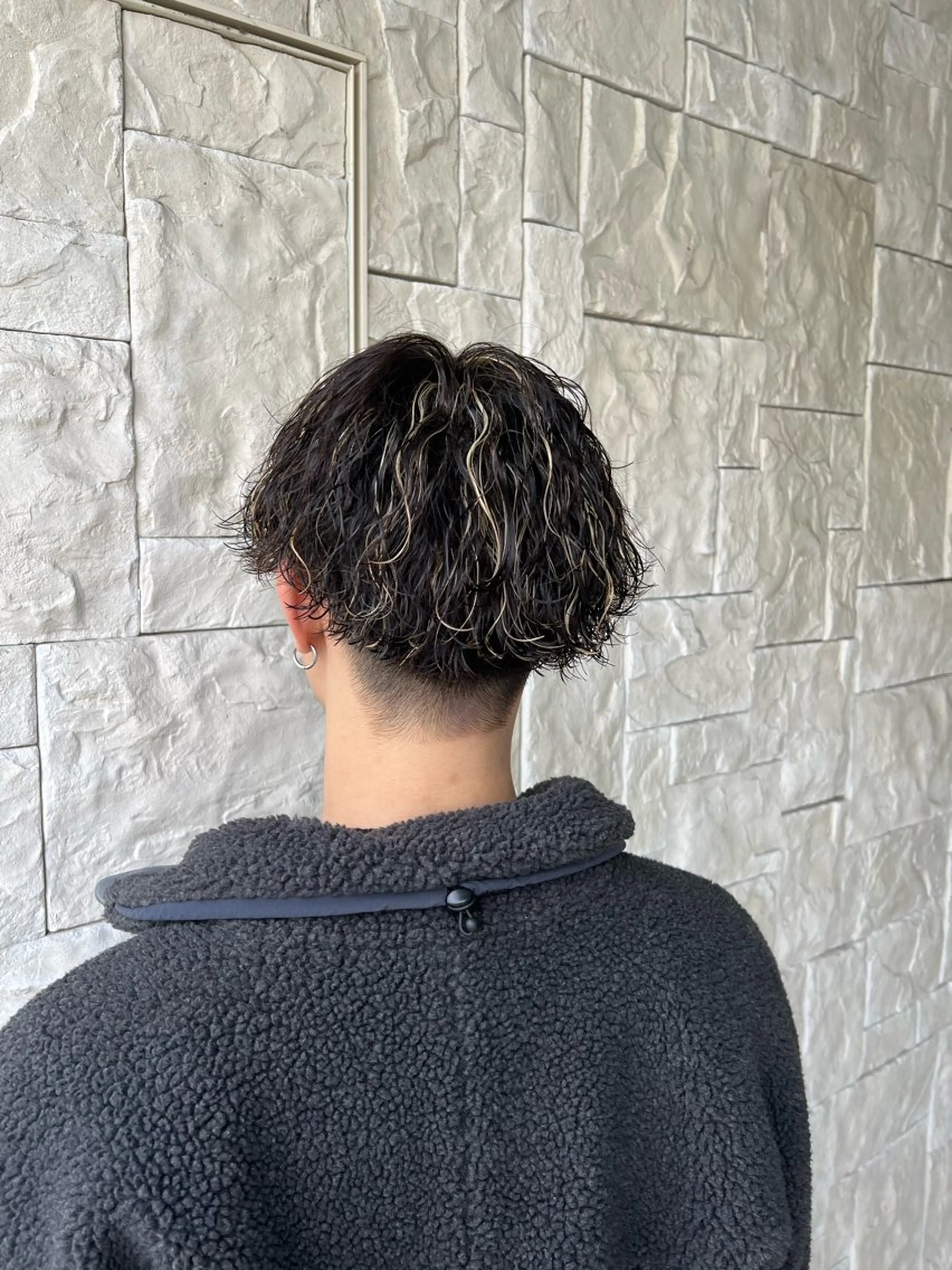 メンズ メンズパーマ 波巻きパーマ カット ヘアカラー パーマ 一宮/稲沢/あま市 /小林好裕のヘアスタイル