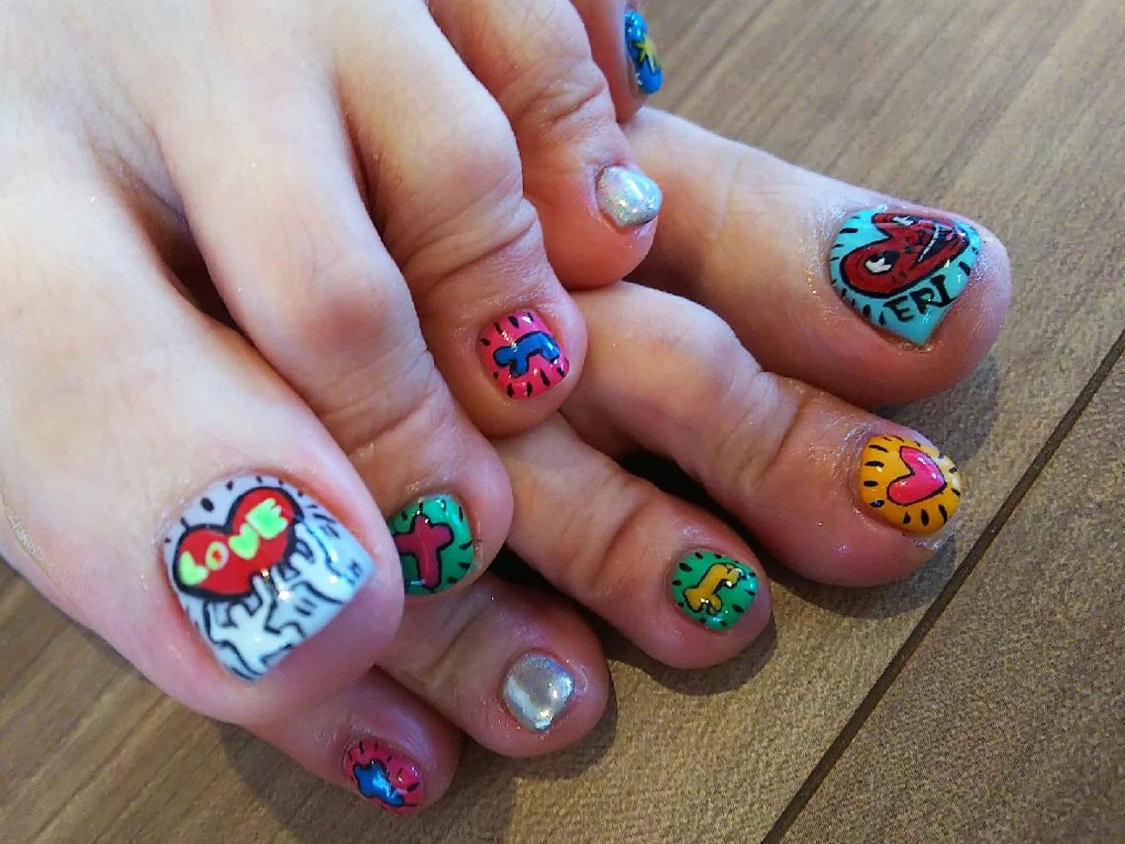 ネイル infinity skyのネイルデザイン