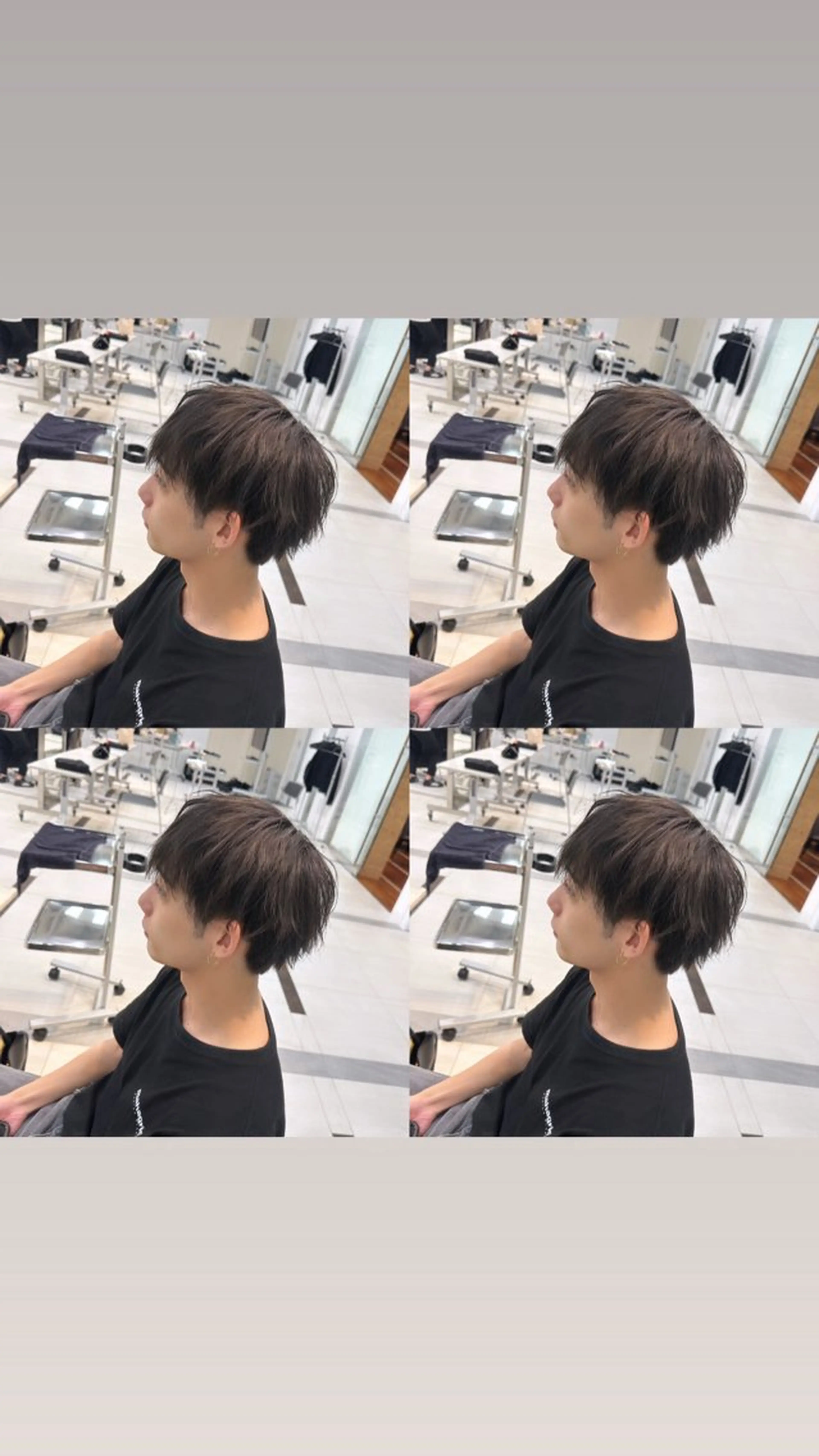 ショート カラー ヘアアレンジ メンズ 💎韓国レイヤー ×エクステゆうま💎のヘアスタイル