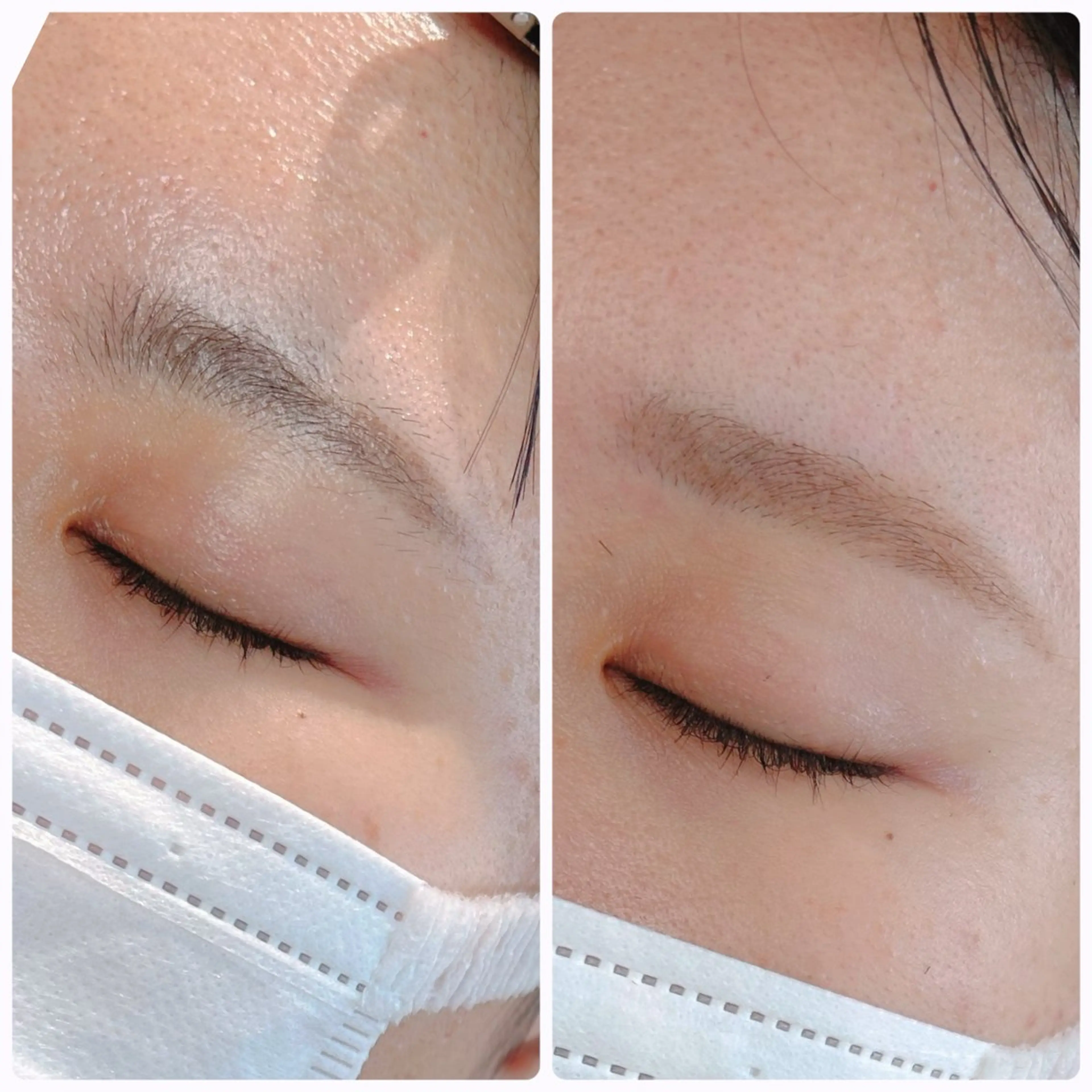 アイブロウ 眉毛ワックス脱毛 ena. nozomiのマツエク・マツパデザイン