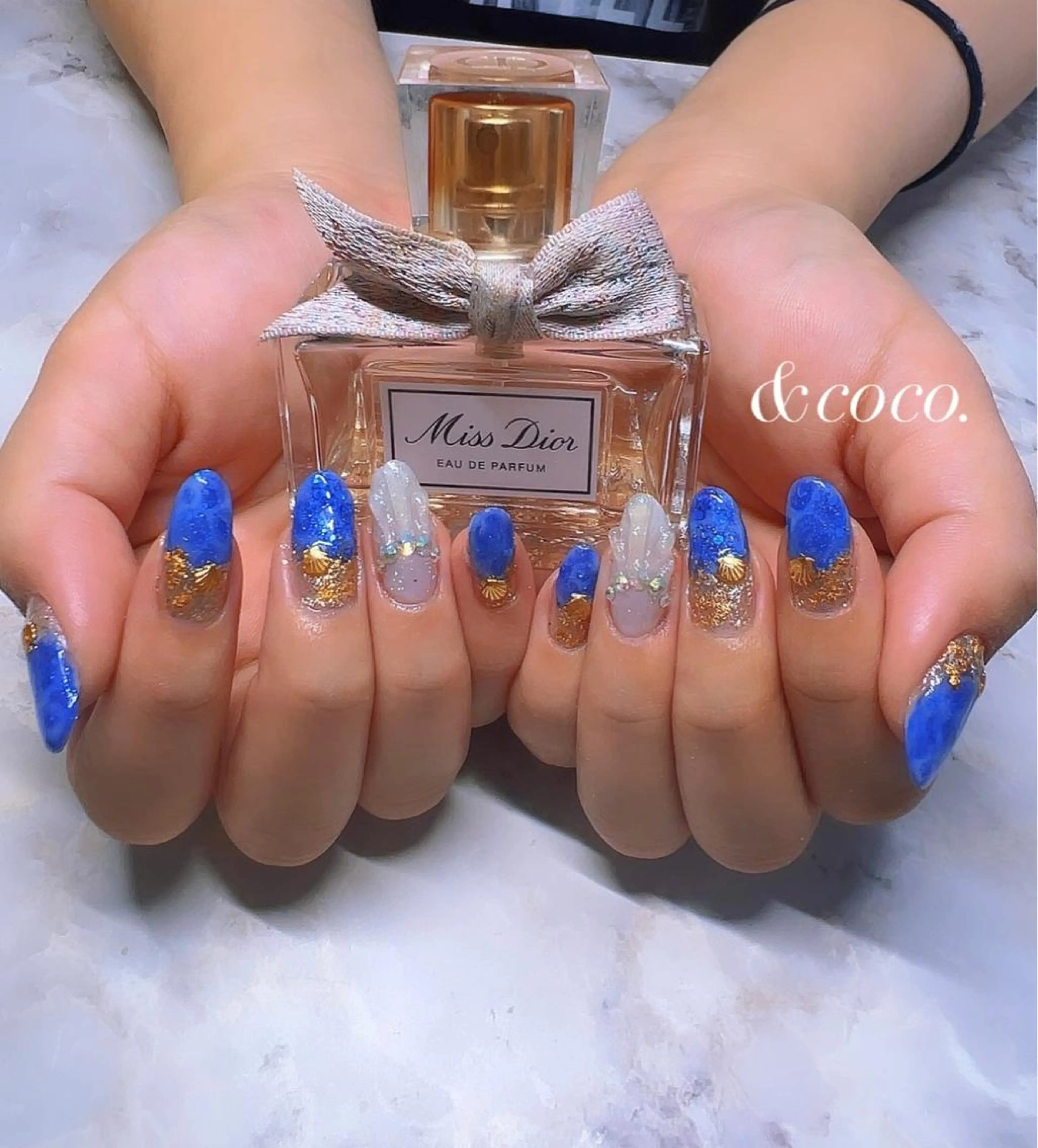 ネイル 夏ネイル ＆coco.所属・＆ coco.のネイルデザイン