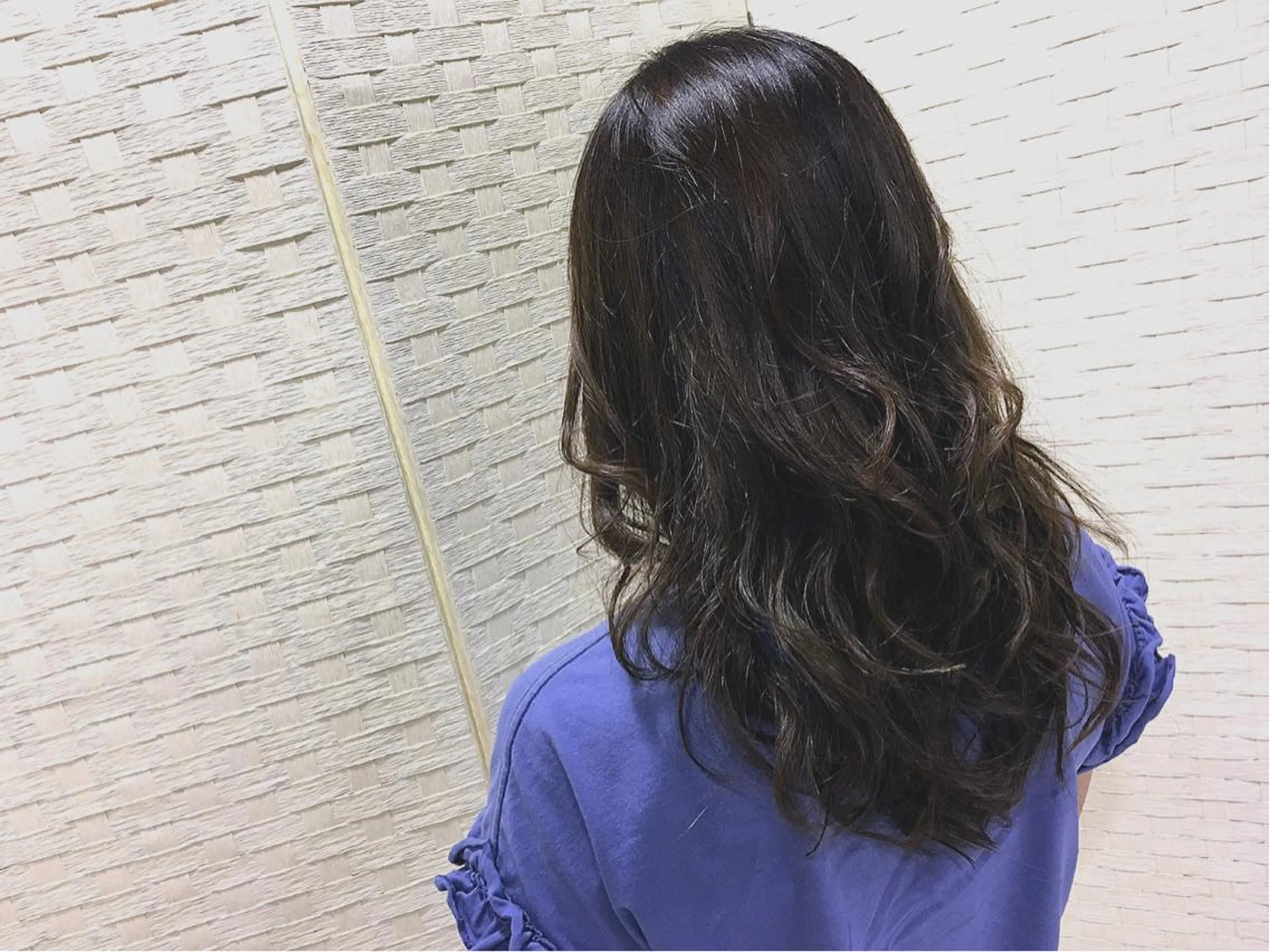 ミディアム セミロング ロング カラー アッシュ アッシュブラウン ブラウンカラー boutique misakiのヘアスタイル