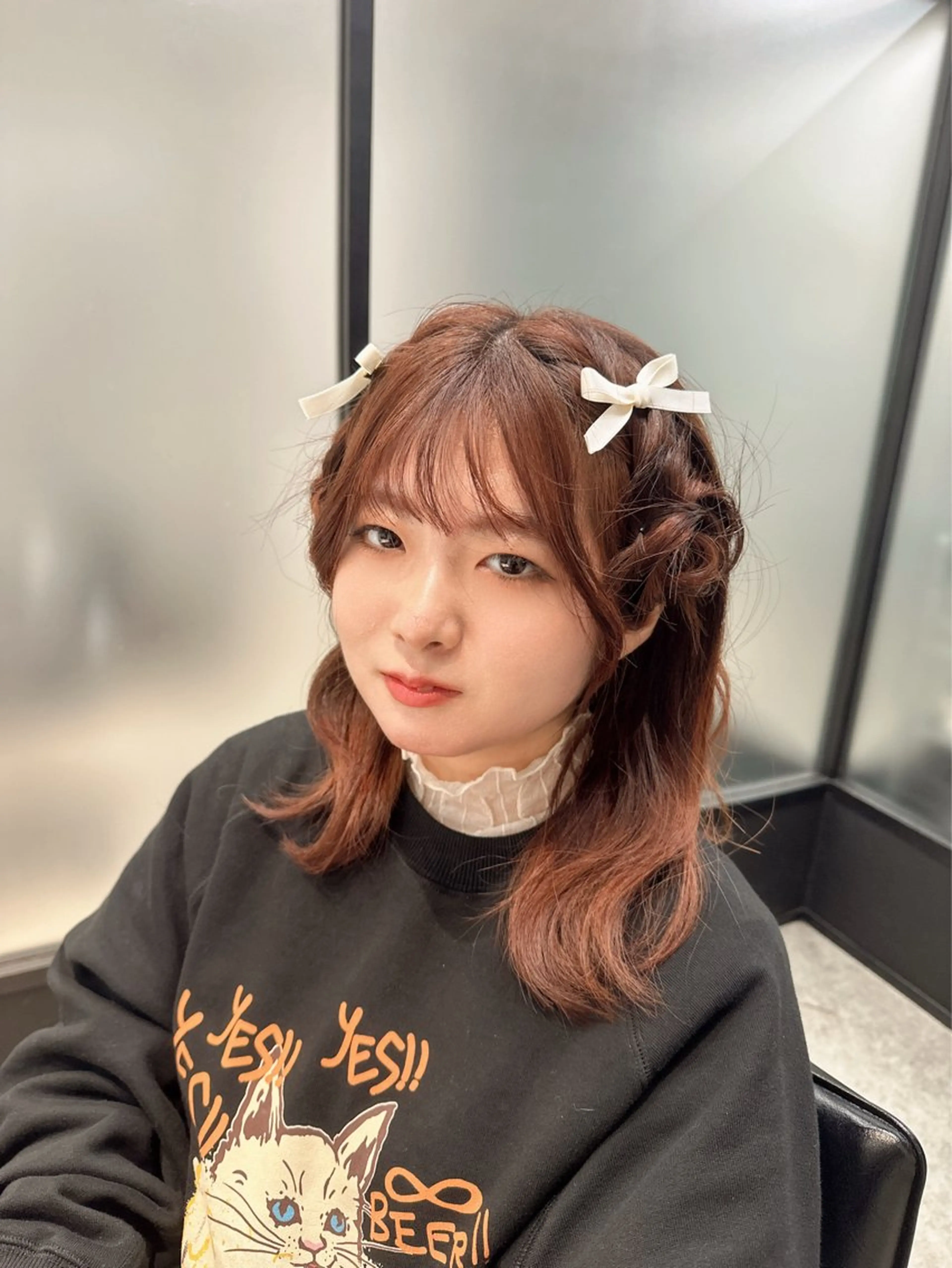 ヘアアレンジ ボブ 縮毛矯正 トリートメント salowin新宿East3階所属・艶美髪/髪質改善 /縮毛矯正/木元渓太のヘアスタイル