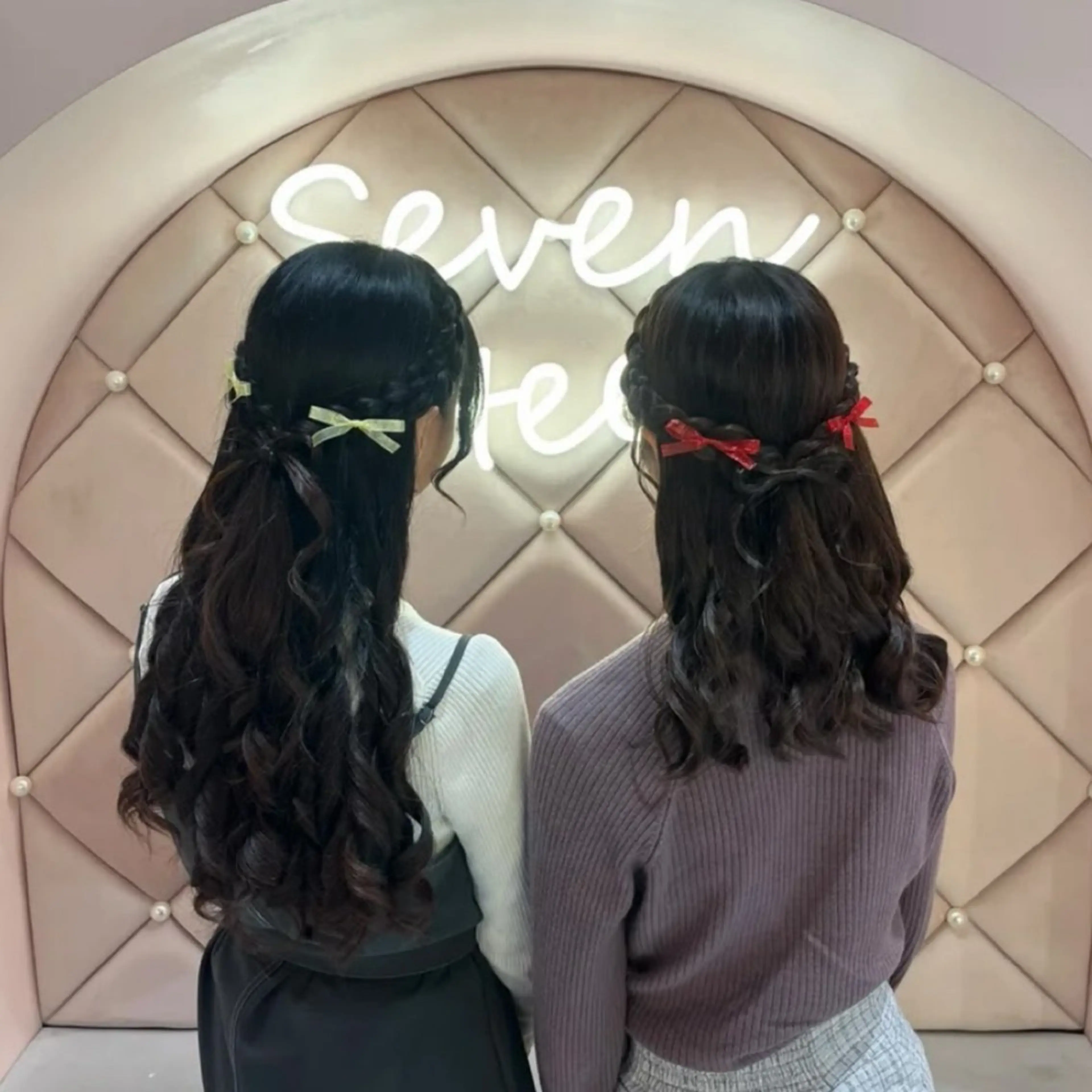 セミロング ヘアアレンジ ハーフアップ MILD by 17 秋葉原 ‪♡みづき♡のヘアスタイル