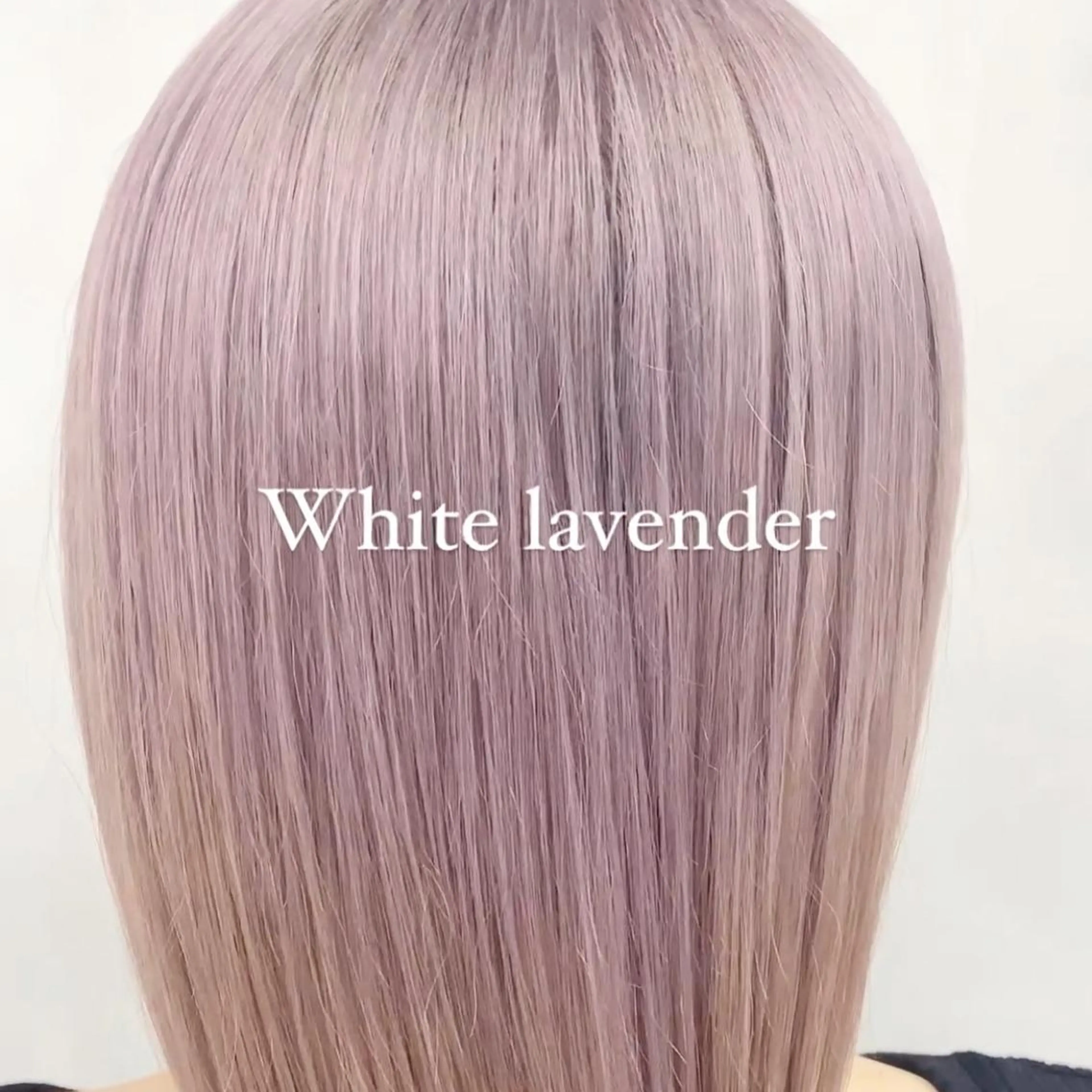 ミディアム カラー ヘアカラー トリートメント ハイトーン特化サロン 代表　中谷蓮のヘアスタイル