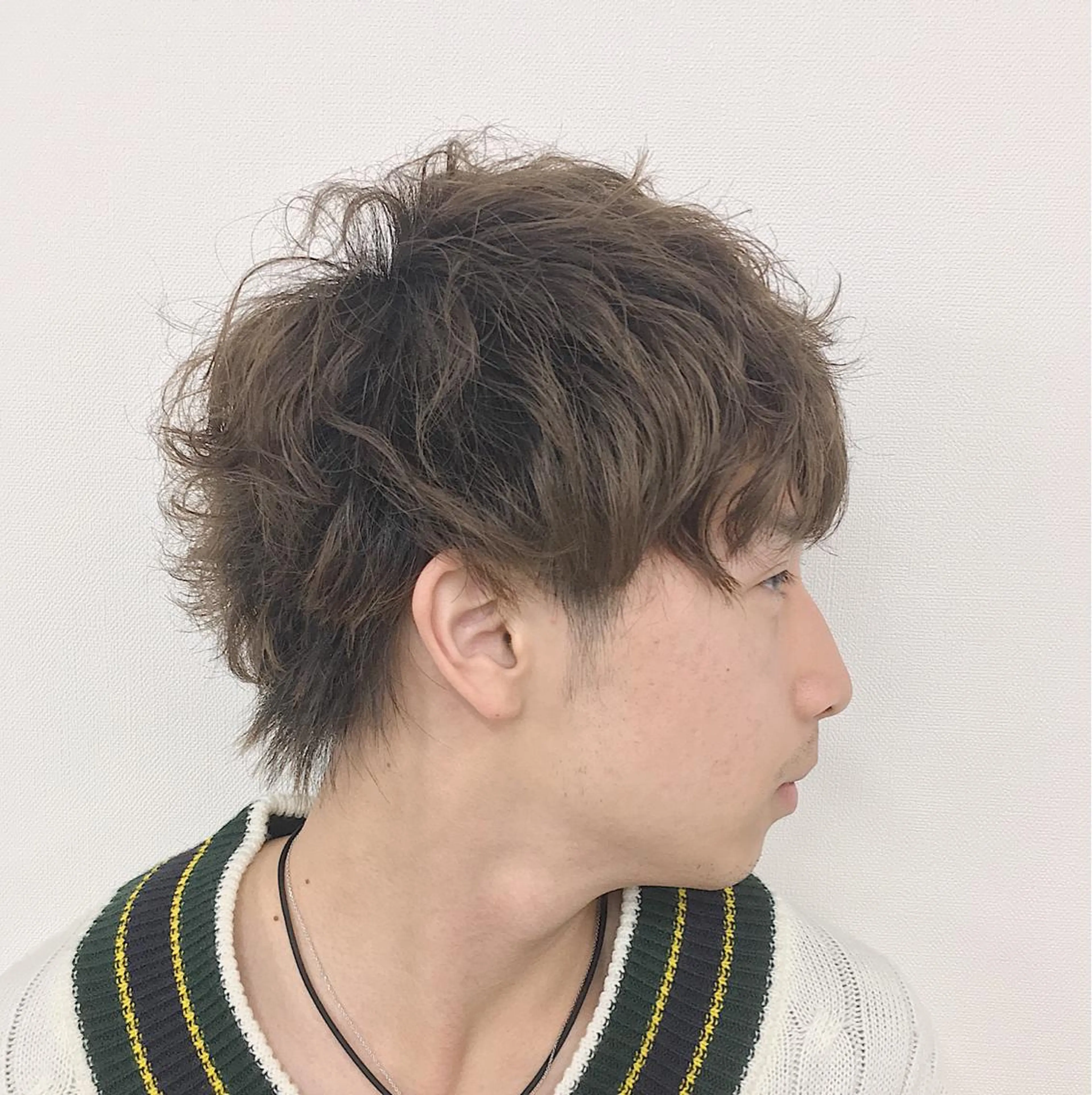 パーマ メンズ メンズパーマ メンズサロンLOSS所属・メンズサロン rootのヘアスタイル