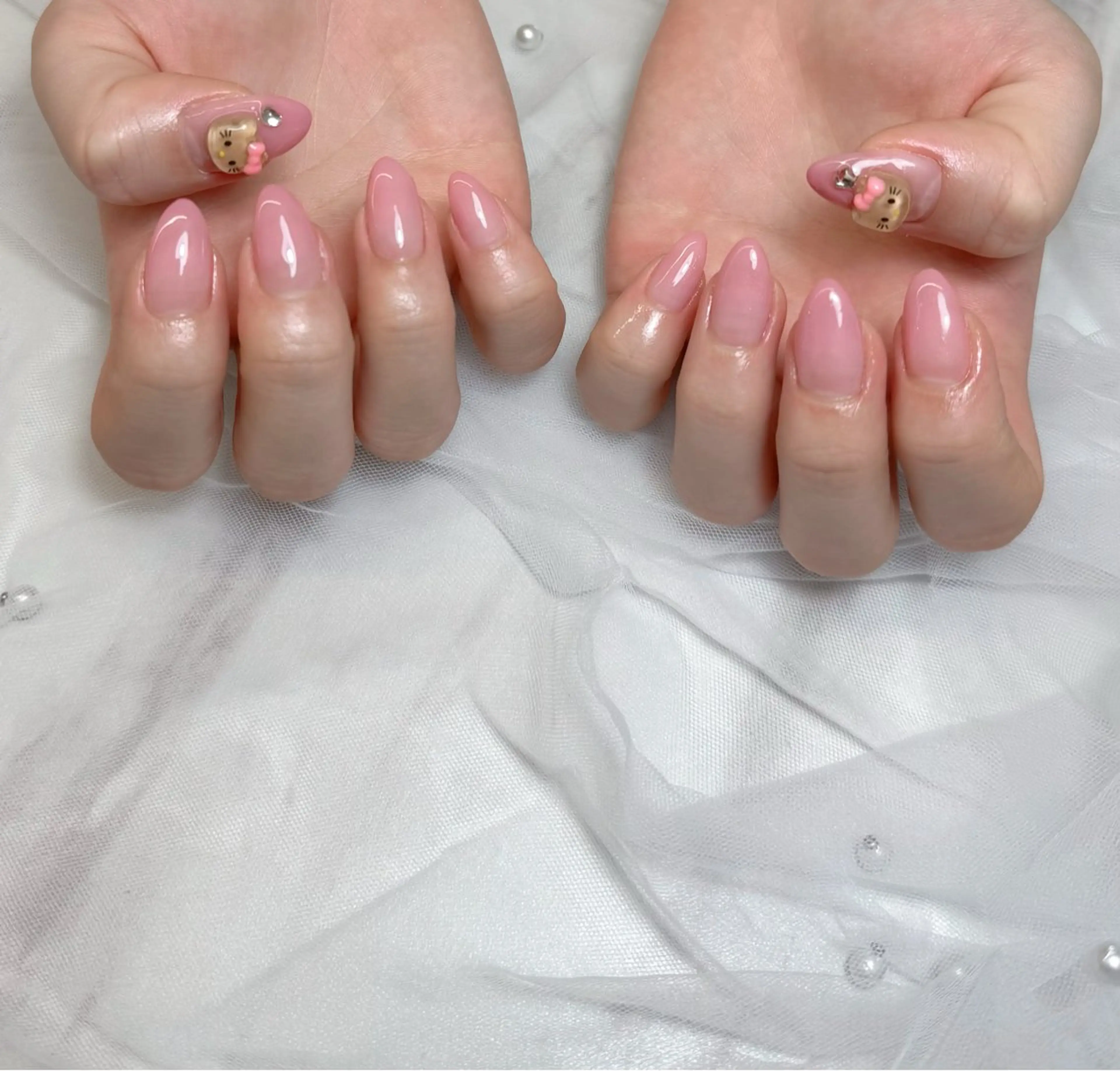 ネイル ハンドネイル mau🩵 堺筋本町ネイルサロンのネイルデザイン