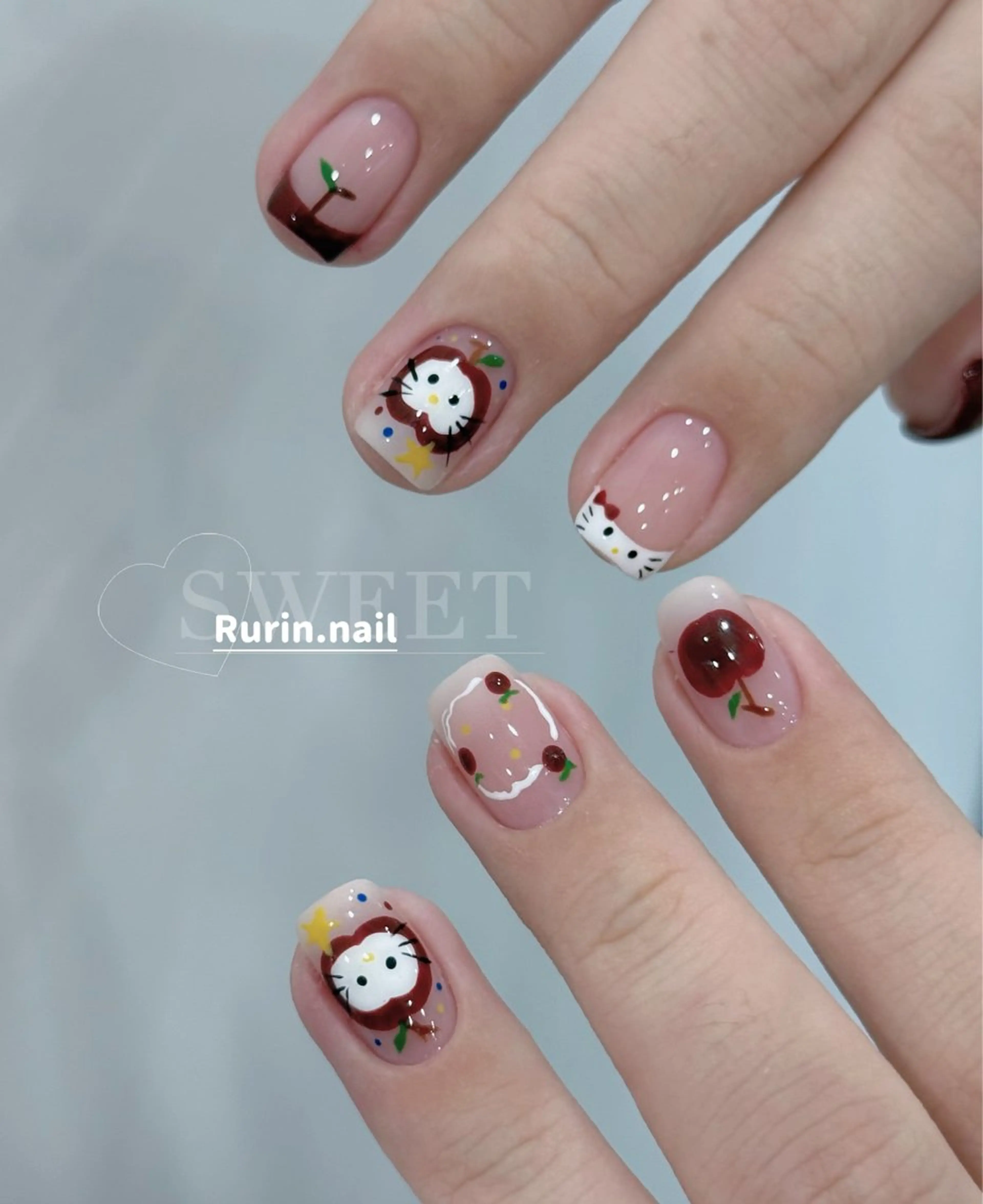 ネイル ハンドネイル ルリン サロン💅のネイルデザイン