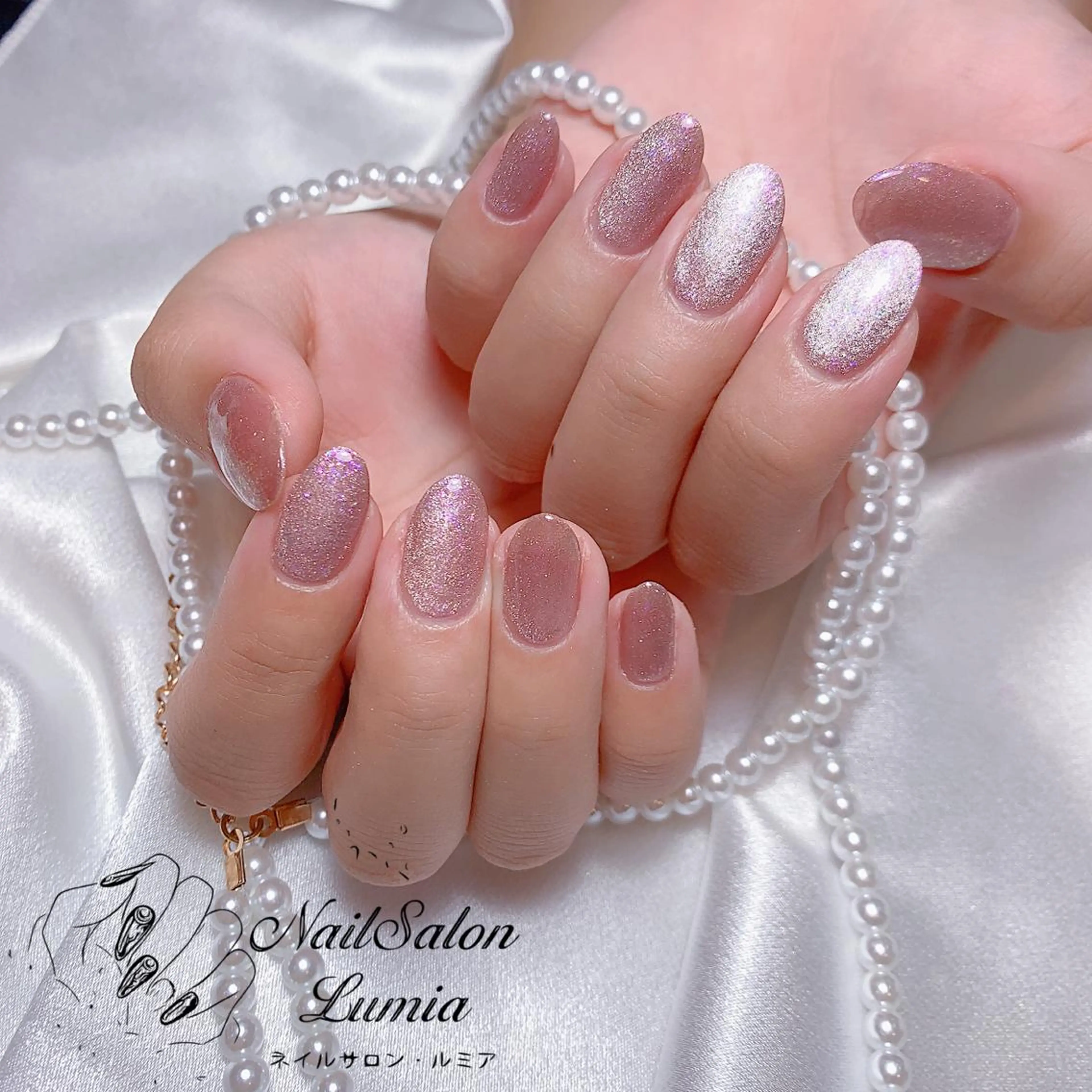 ネイル ハンドネイル ネイルサロン ルミア Lumia 店長のネイルデザイン