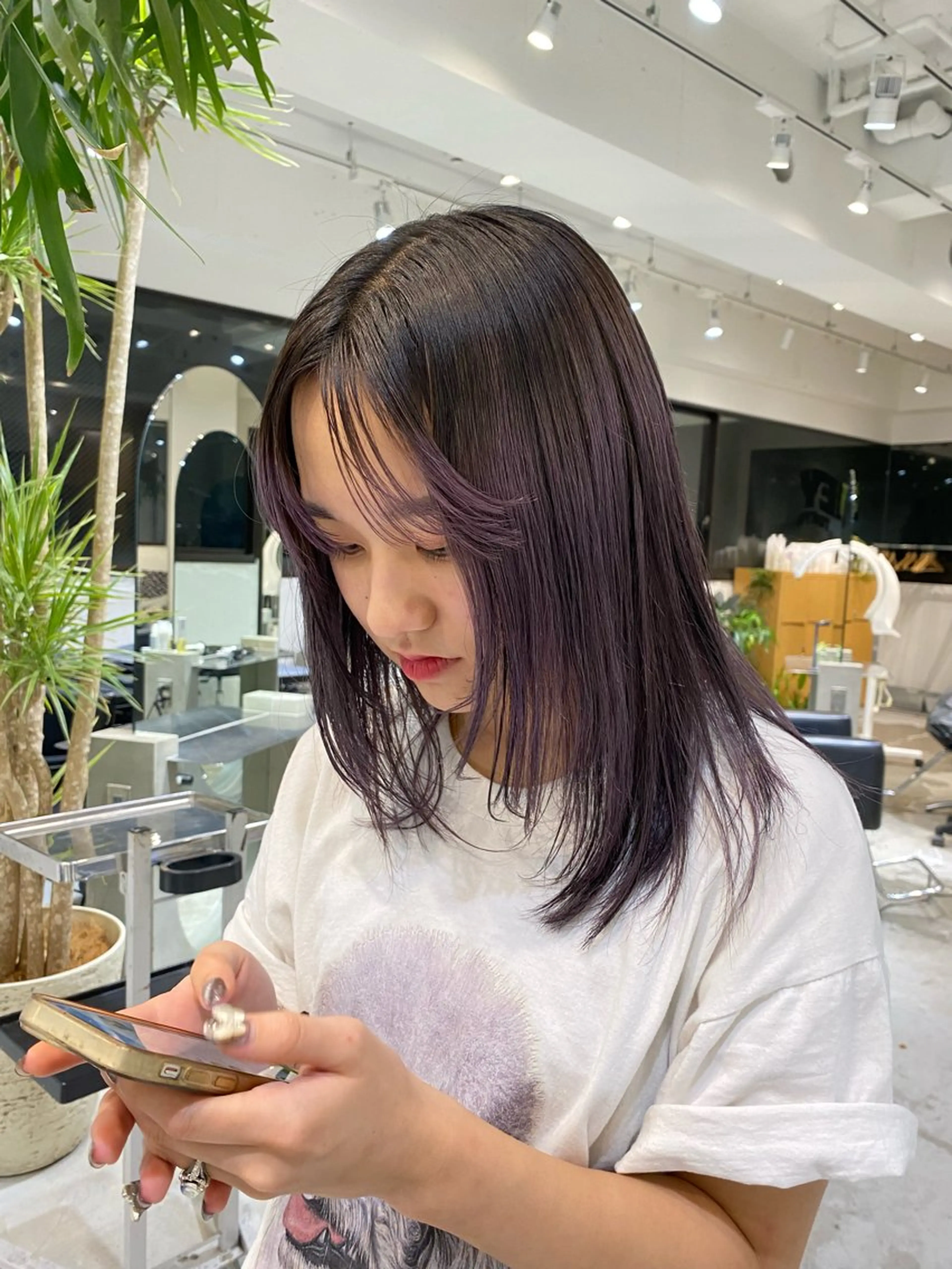 セミロング Hinaco 🥣表参道美容師のヘアスタイル