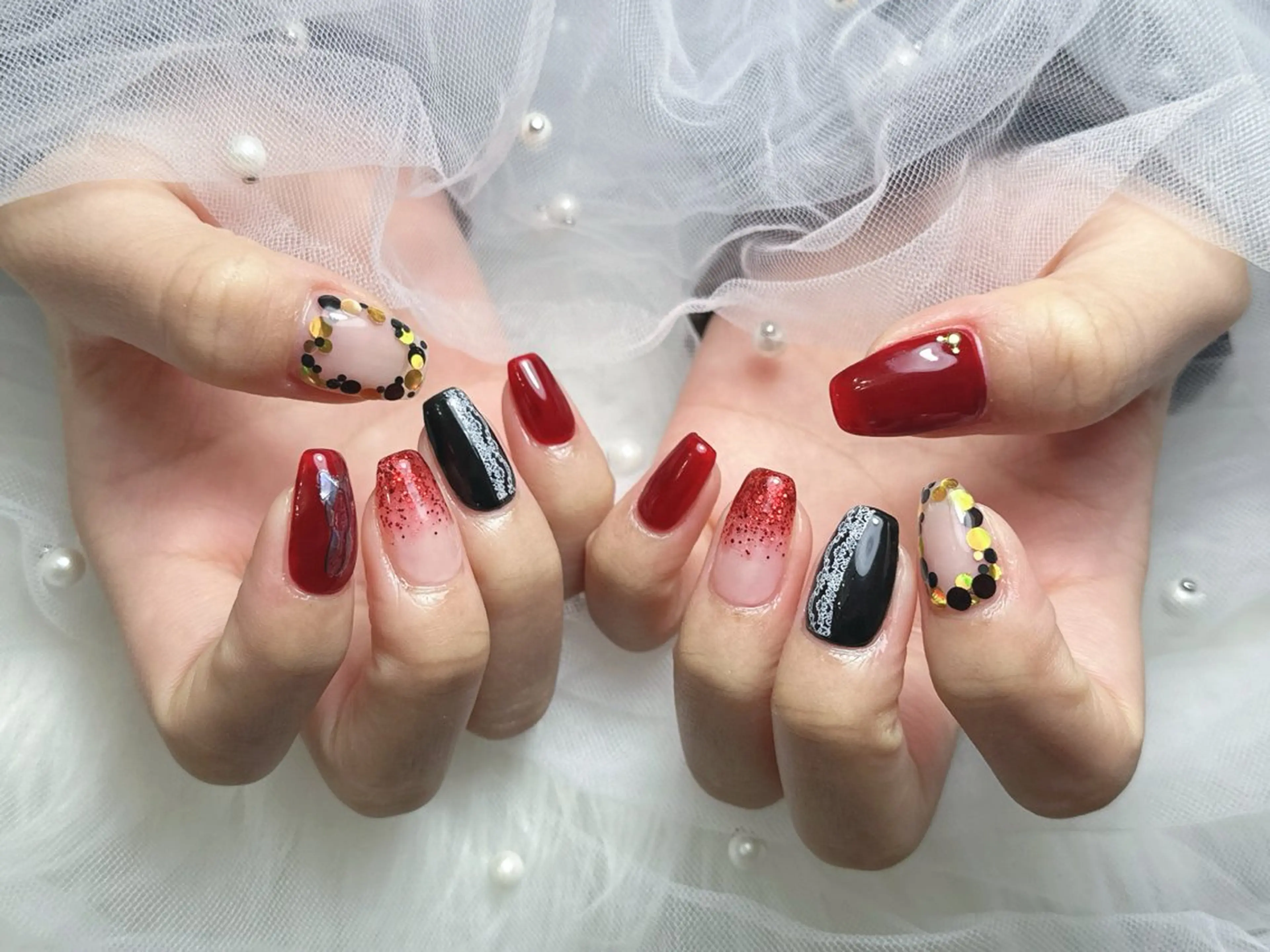 ネイル 【Eclat エクラ】nail&beauty所属・Eclat〔エクラ〕 MOEKA𝜗𝜚*のネイルデザイン