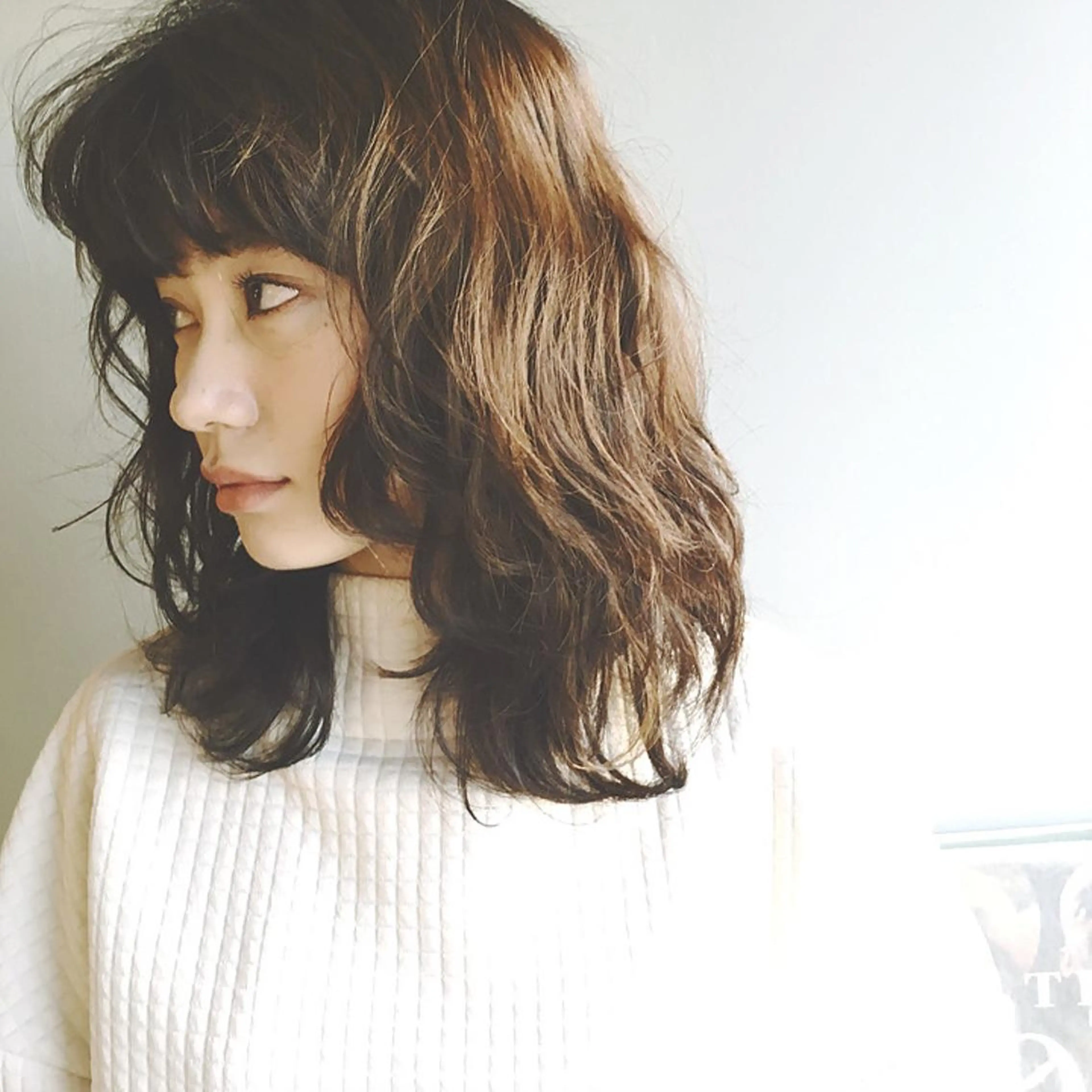 セミロング カラー 💘透明感カラー💘 沖本 将宏のヘアスタイル