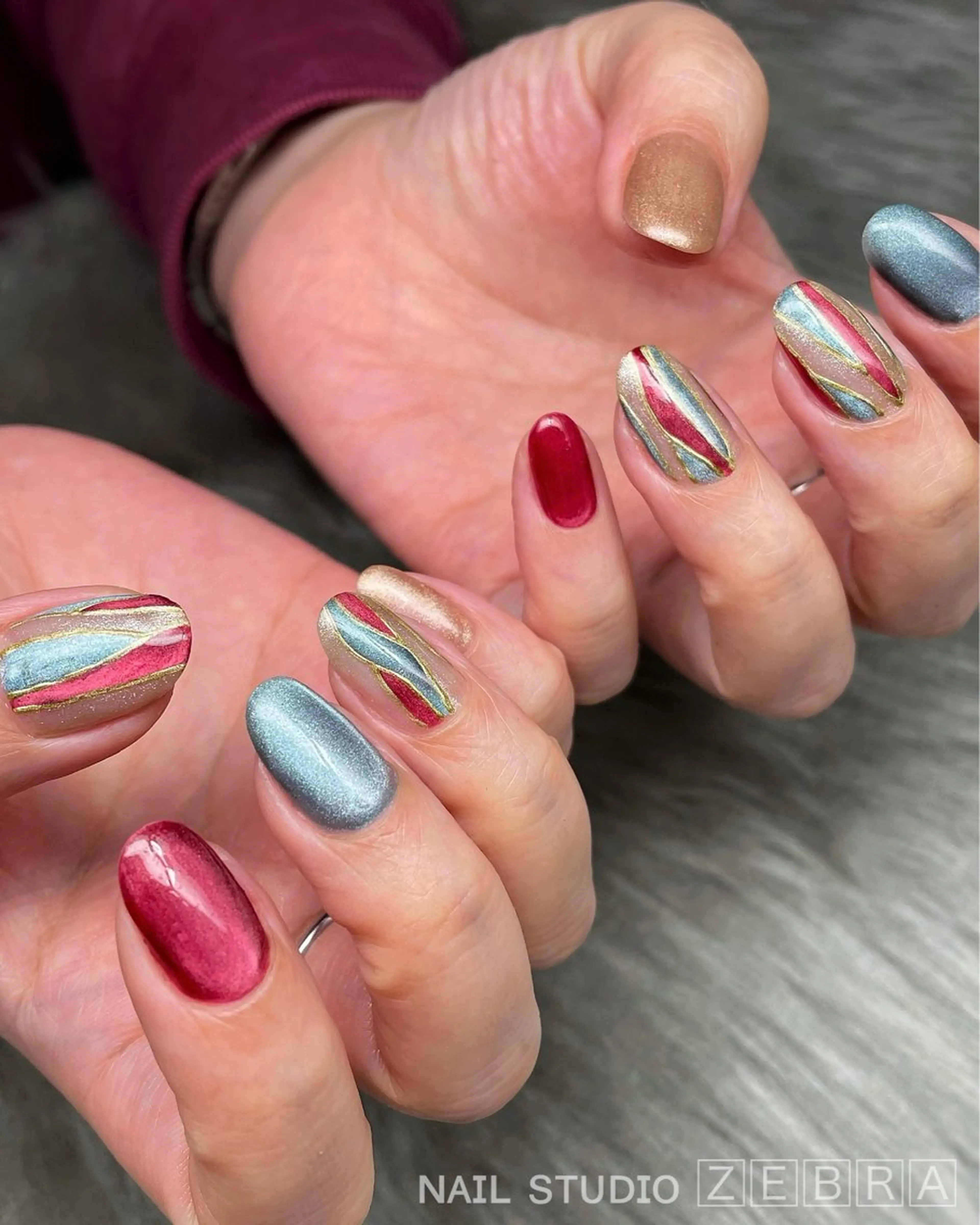 ネイル ハンドネイル Nail Studio Zebra所属・HINATA - ZEBRAのネイルデザイン