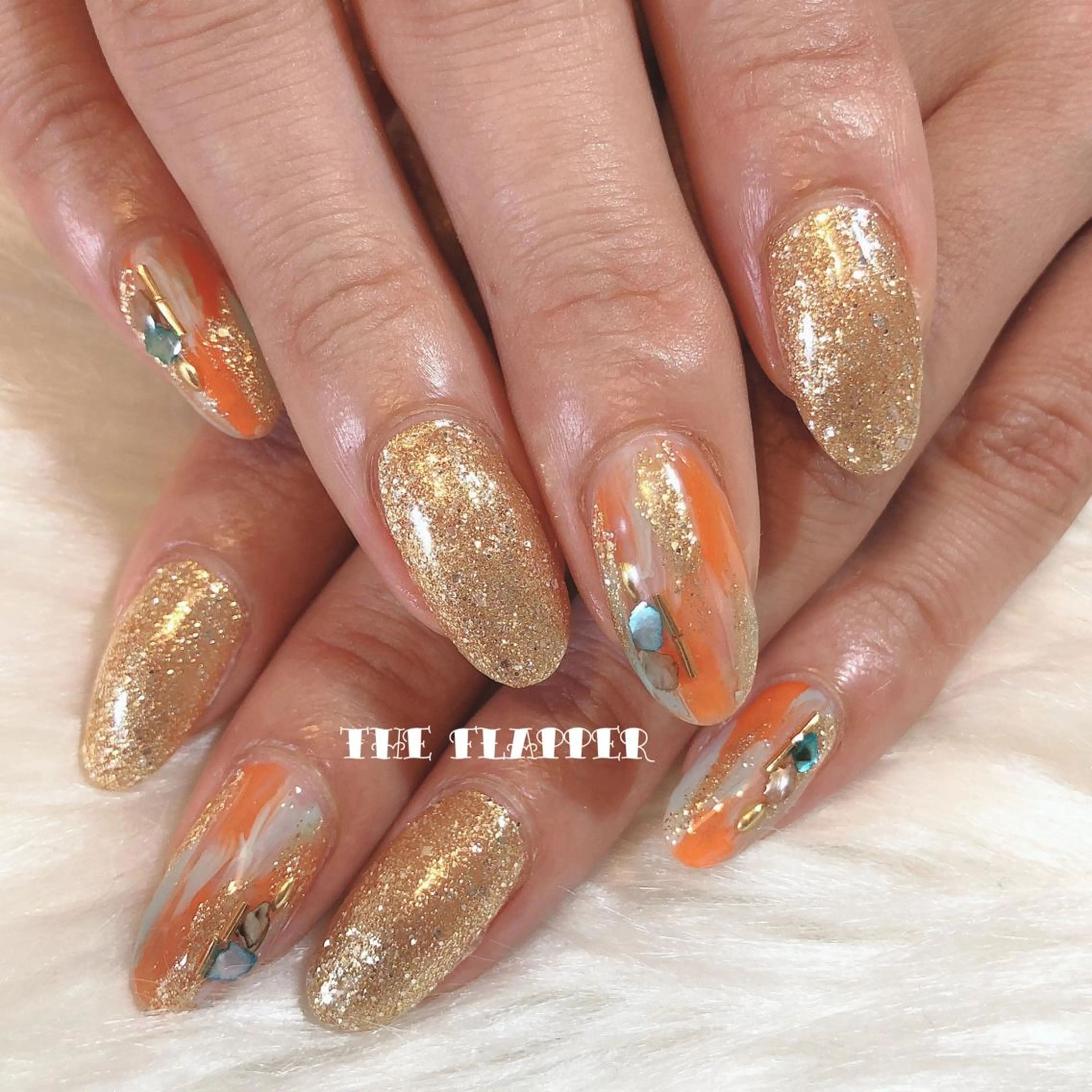 ネイル 持ち込み ハンドネイル フットネイル NailStudio THE FLAPPER所属・THE FLAPPERのネイルデザイン
