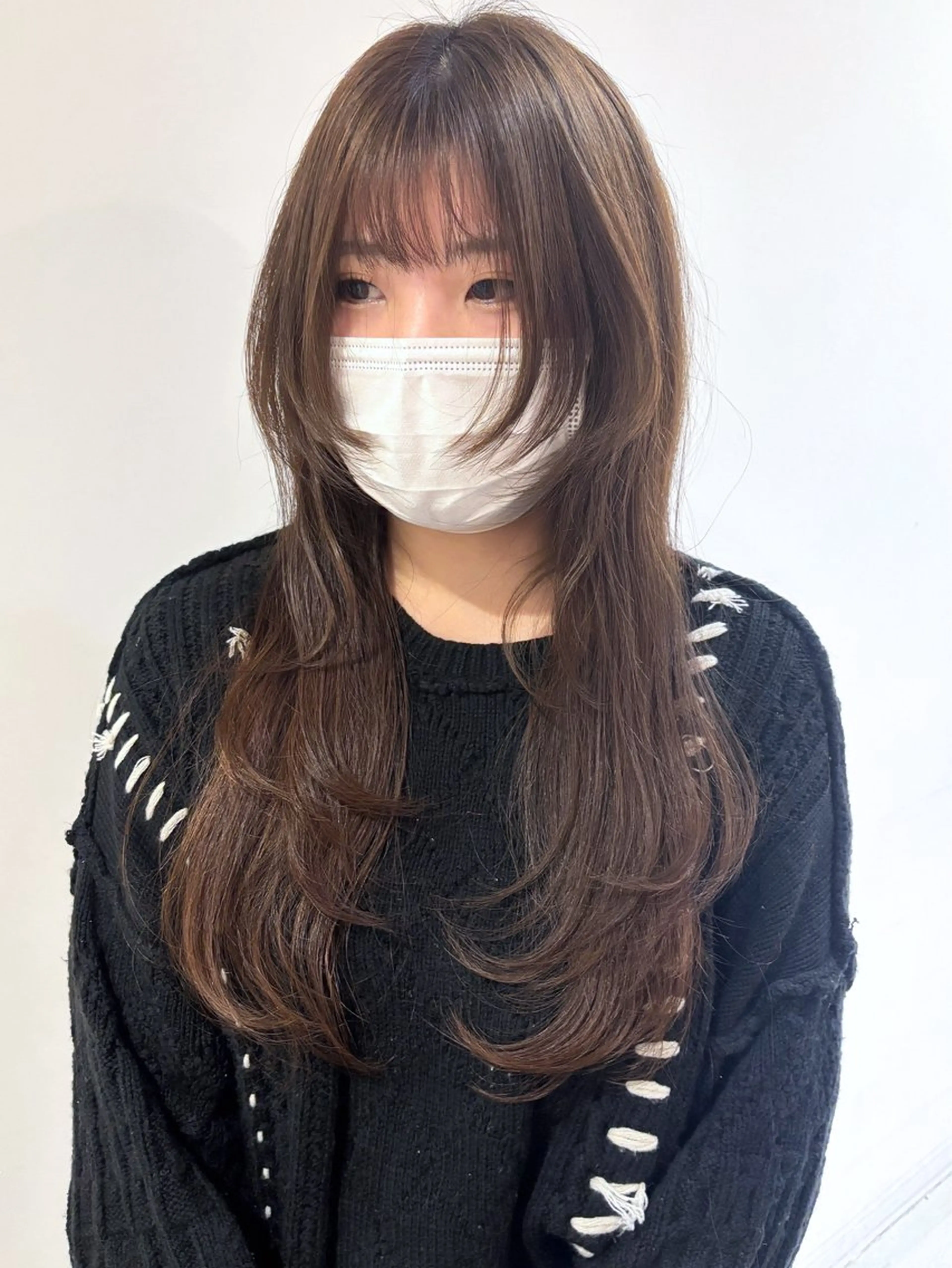 ロング mue by ameiro所属・豊中カットモデル🎀 kaedeのヘアスタイル