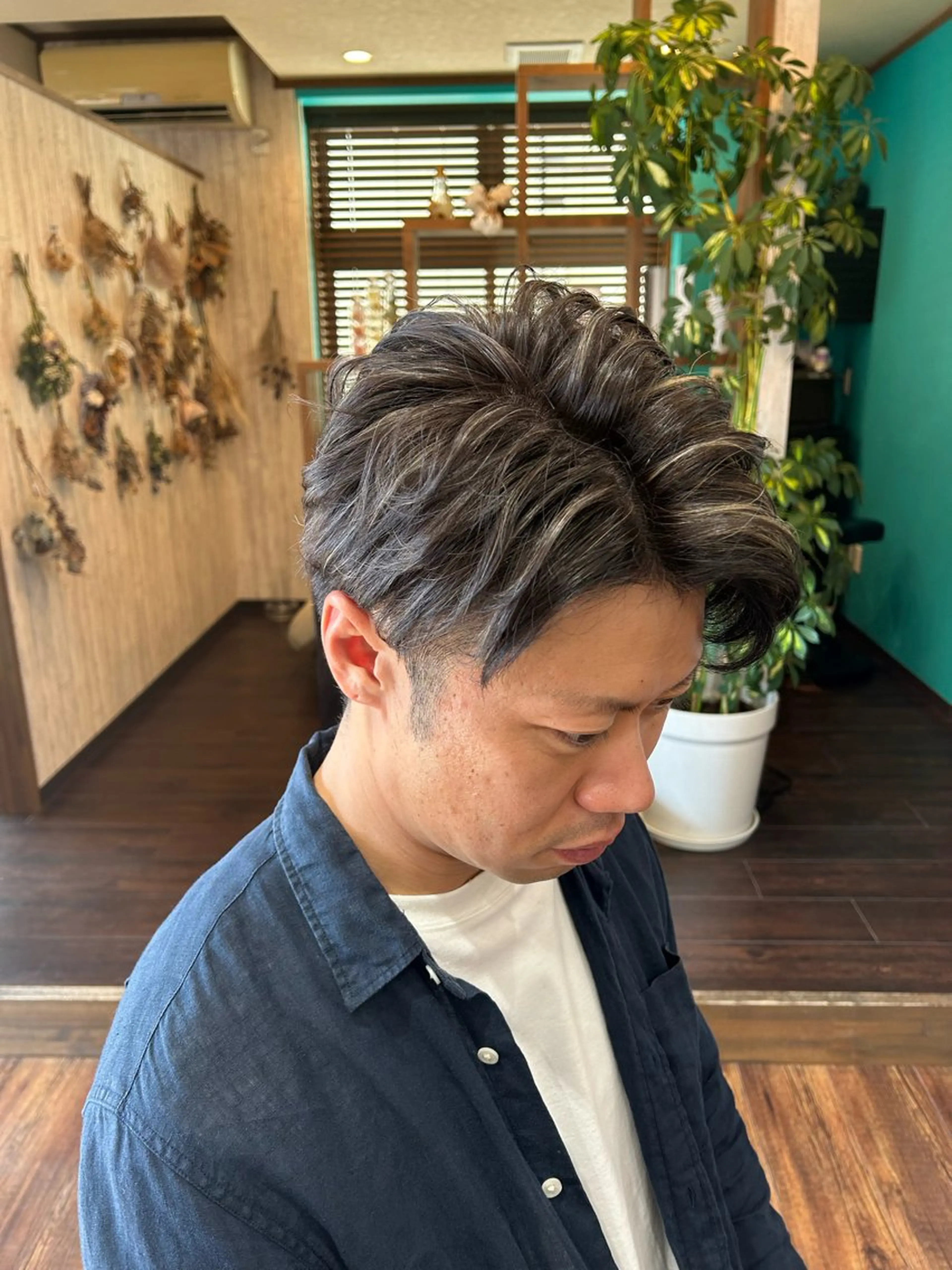 ショート カラー メンズ 早坂 さくらのヘアスタイル