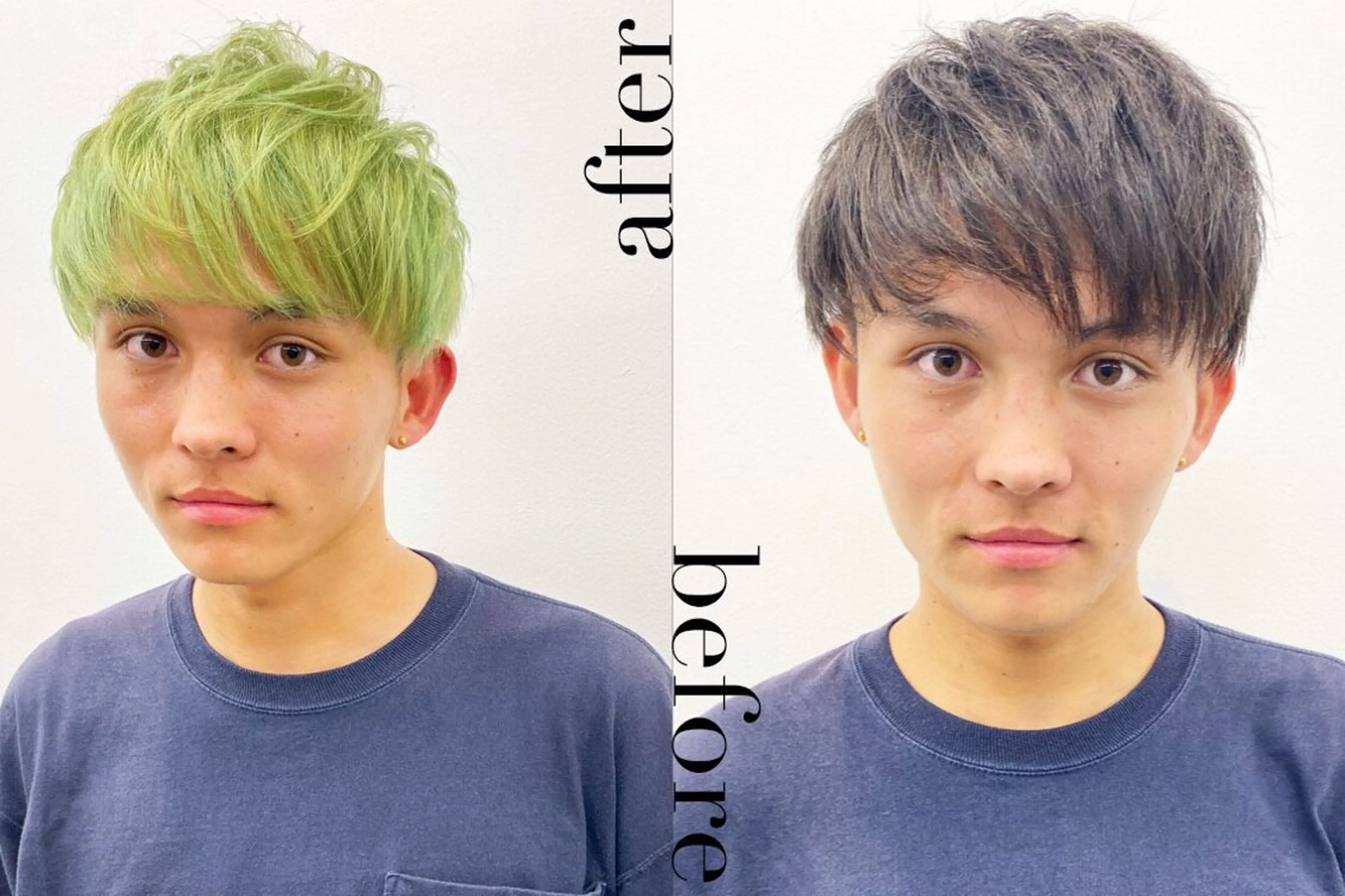 【大人気⭐️メンズメニュー】メンズカット+ケアブリーチ+フルカラーの写真