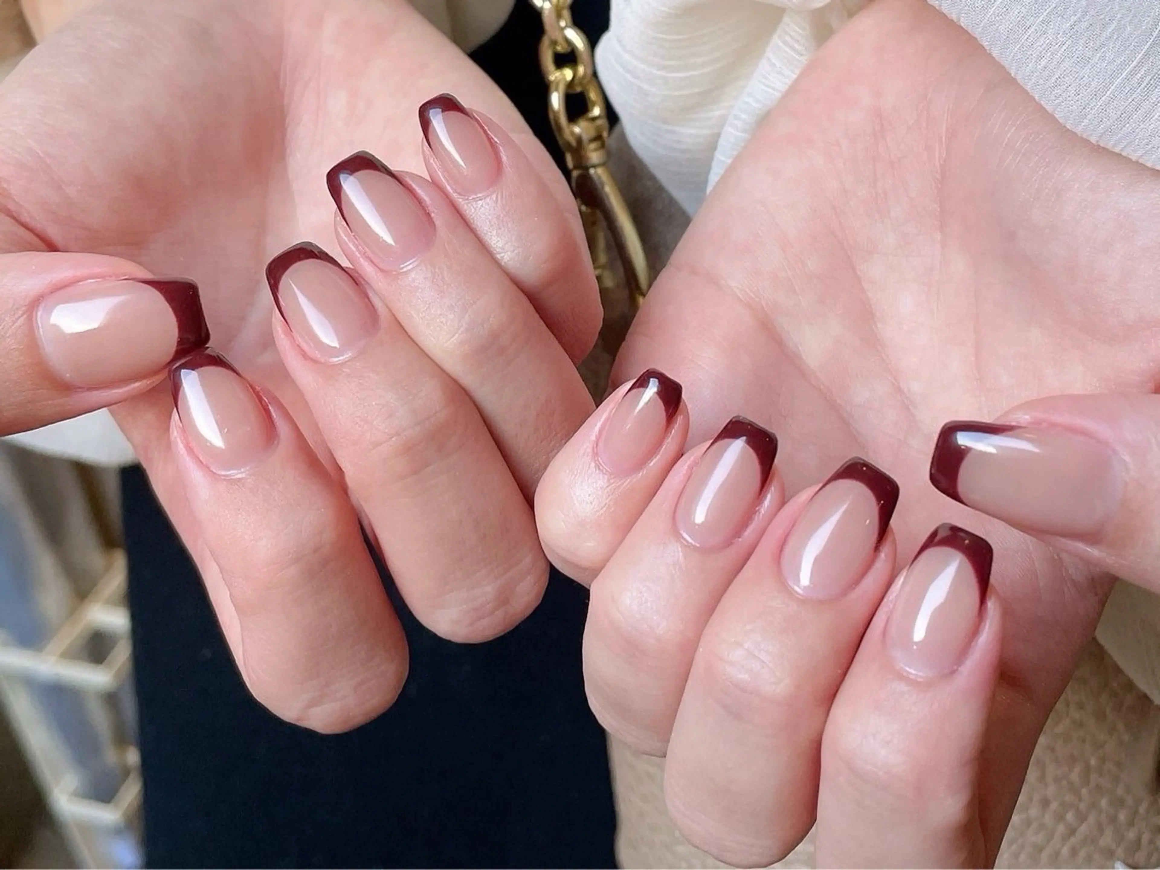 ネイル シンプルネイル ハンドネイル kiki nail 二子玉川のネイルデザイン