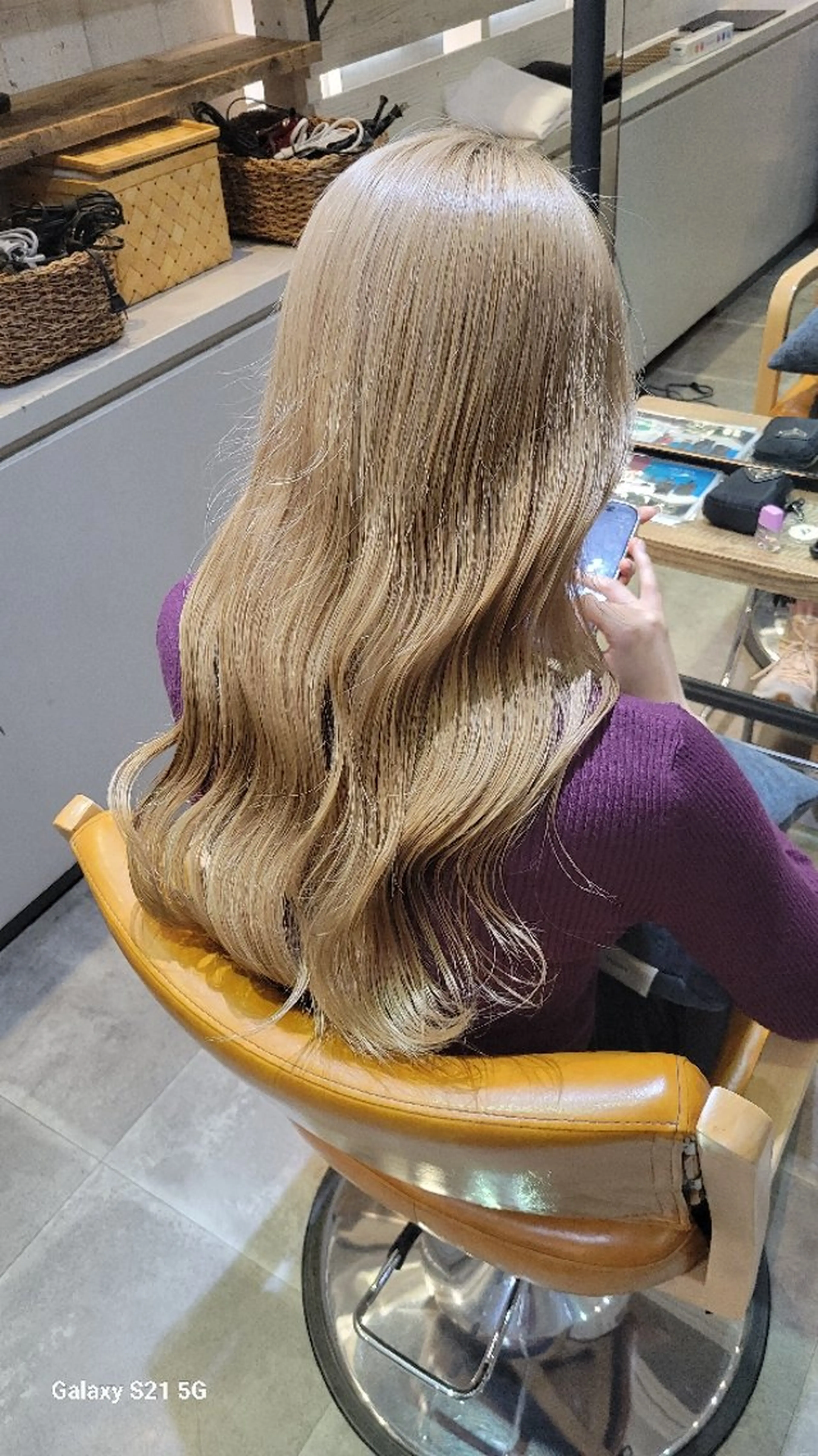 【ダブルカラー】🌈(ワンブリーチ＋ヘアカラー＋TOKIOのトリートメント)の写真