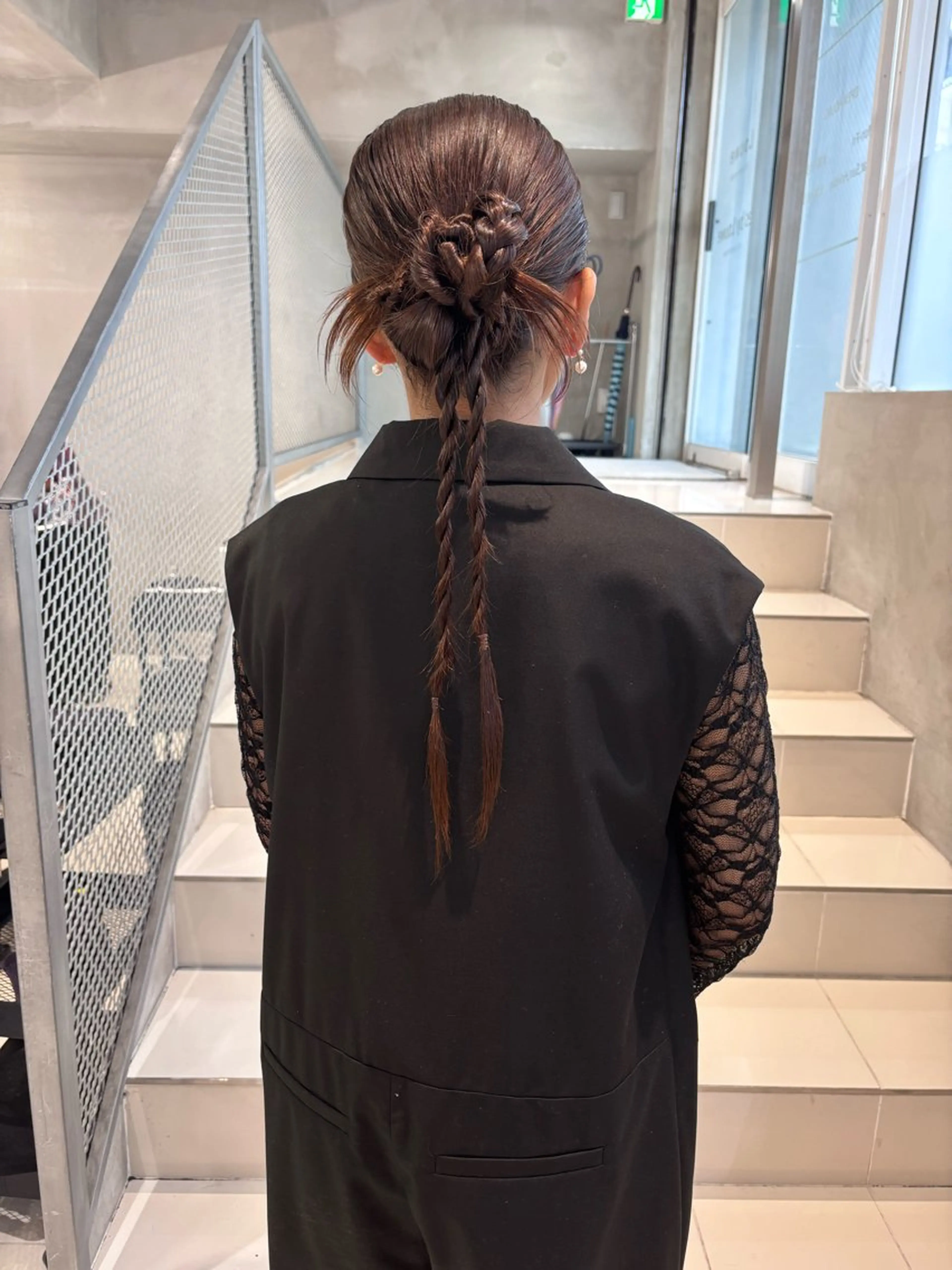 ヘアアレンジ ヘアセット 透明感カラー/set /hana🍀🪽‪のヘアスタイル