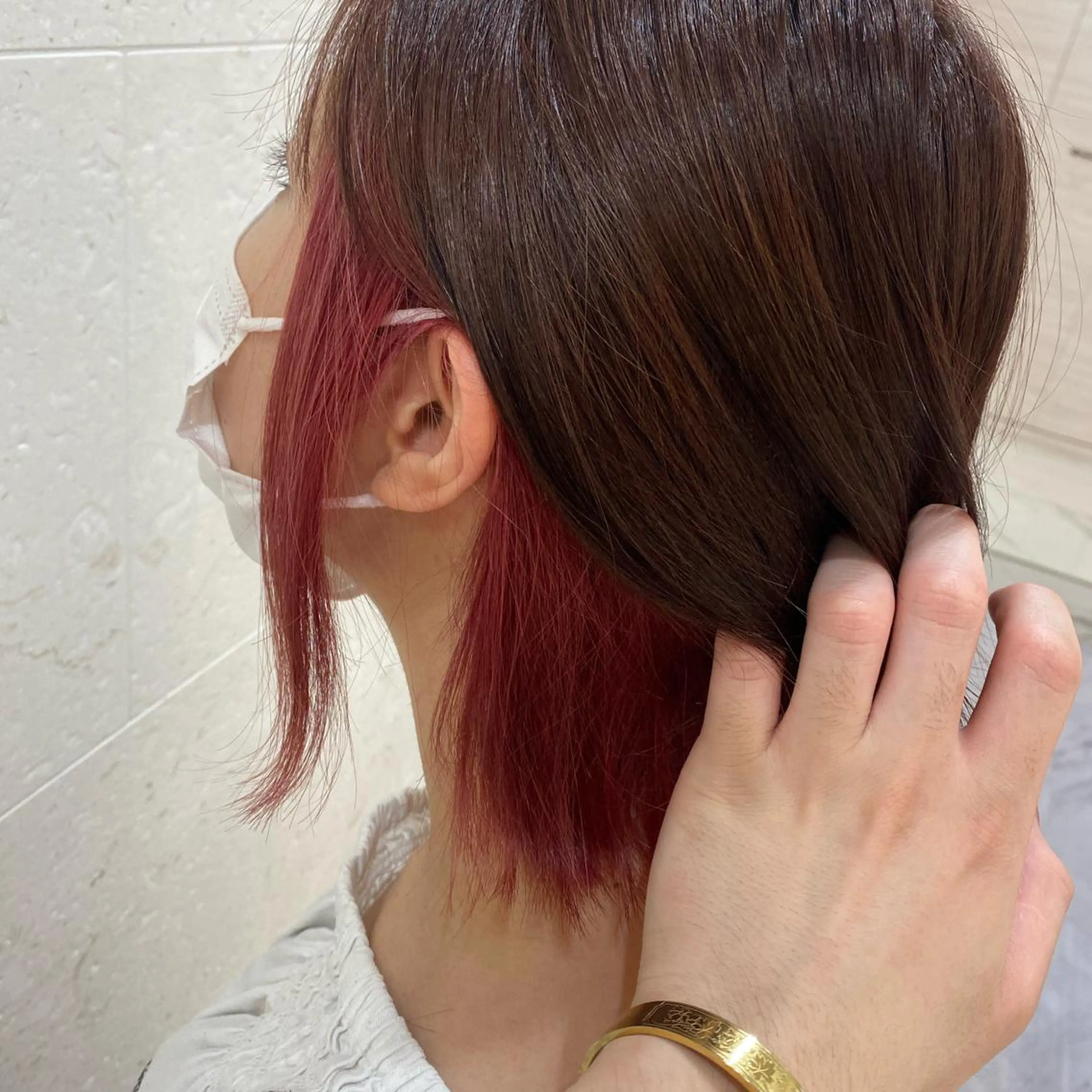 カラー shanti 渡辺新也✂️のヘアスタイル