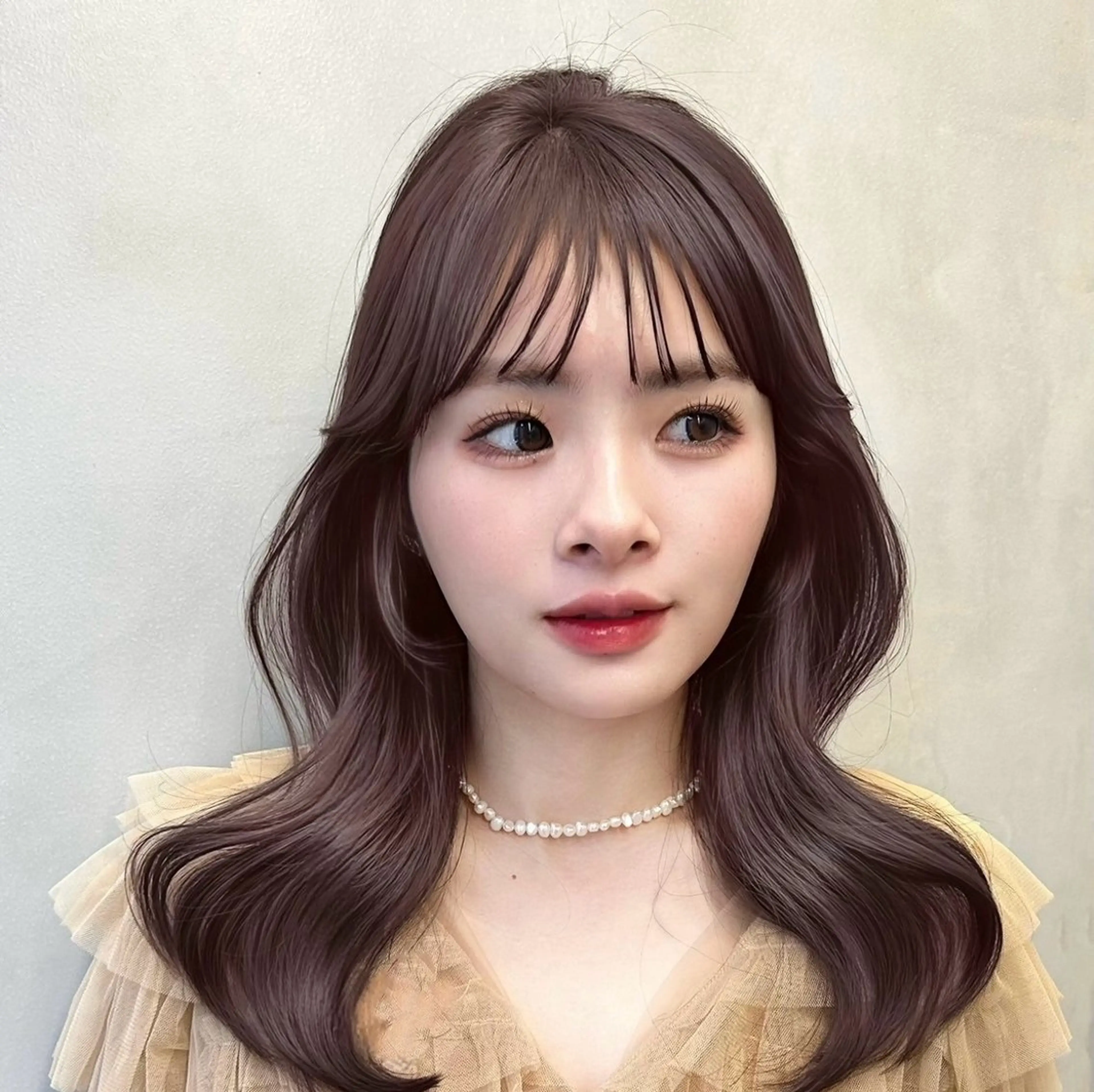 セミロング くびれヘア ボブ/縮毛矯正/美髪 髪質改善/大和田拓夢のヘアスタイル